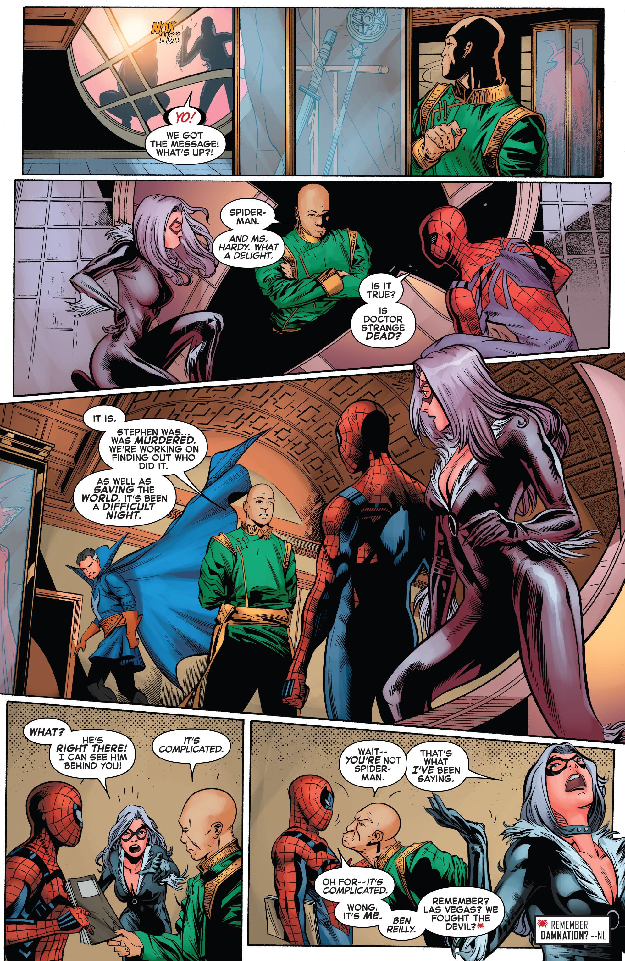 Death of Doctor Strange: Spider-Man (2021): Chapter 1 - Page 8