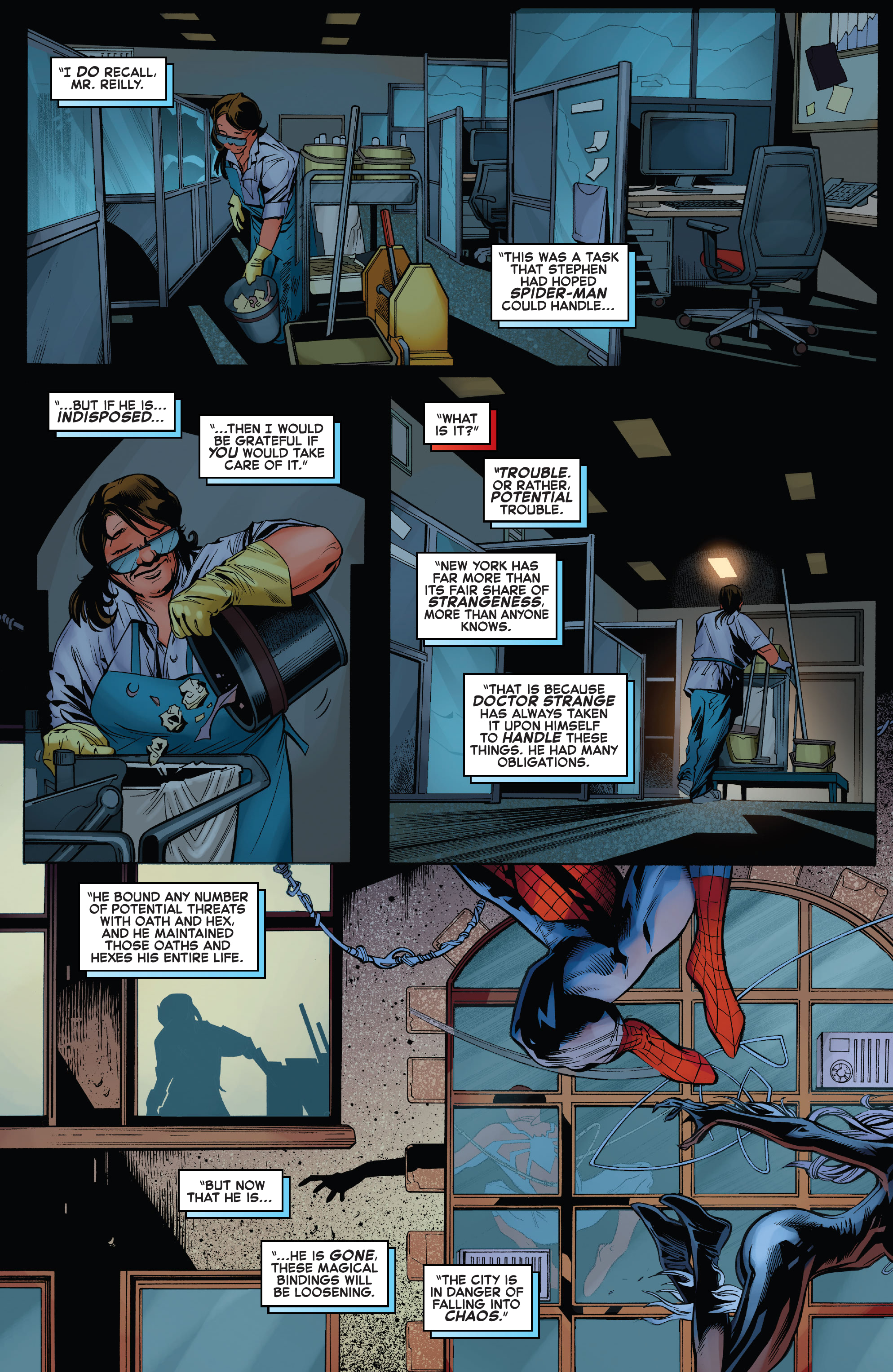 Death of Doctor Strange: Spider-Man (2021): Chapter 1 - Page 9