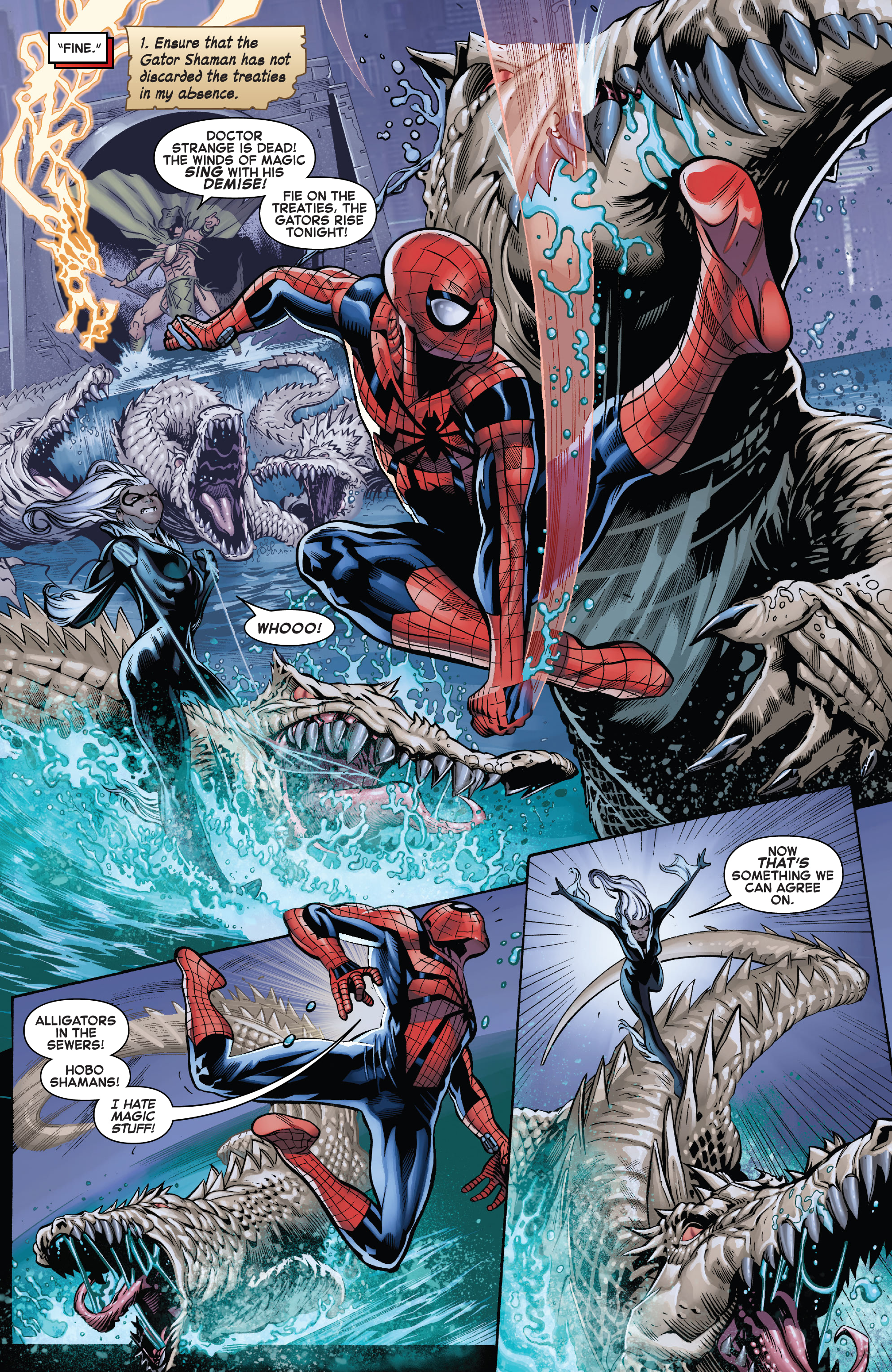 Death of Doctor Strange: Spider-Man (2021): Chapter 1 - Page 11