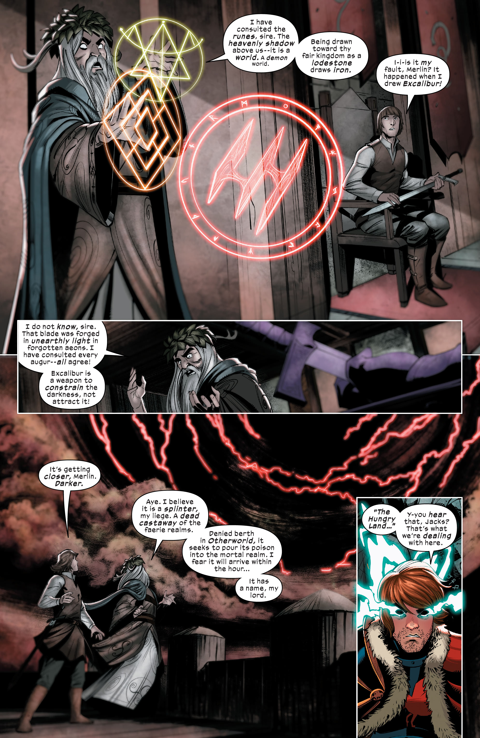 Death of Doctor Strange: X-Men/Black Knight (2021-): Chapter 1 - Page 6