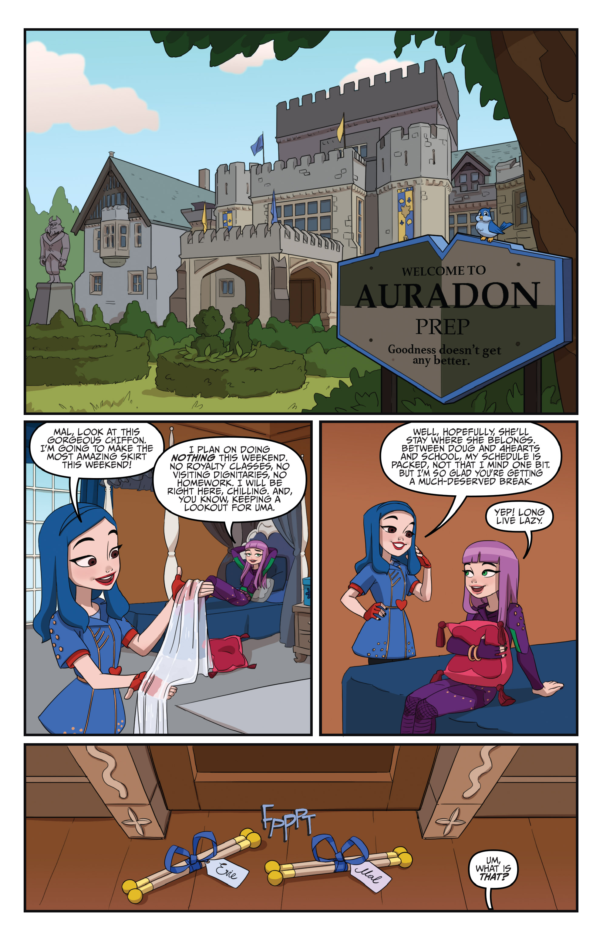Descendants: Twisted Field Trip (2019): Chapter 1 - Page 5