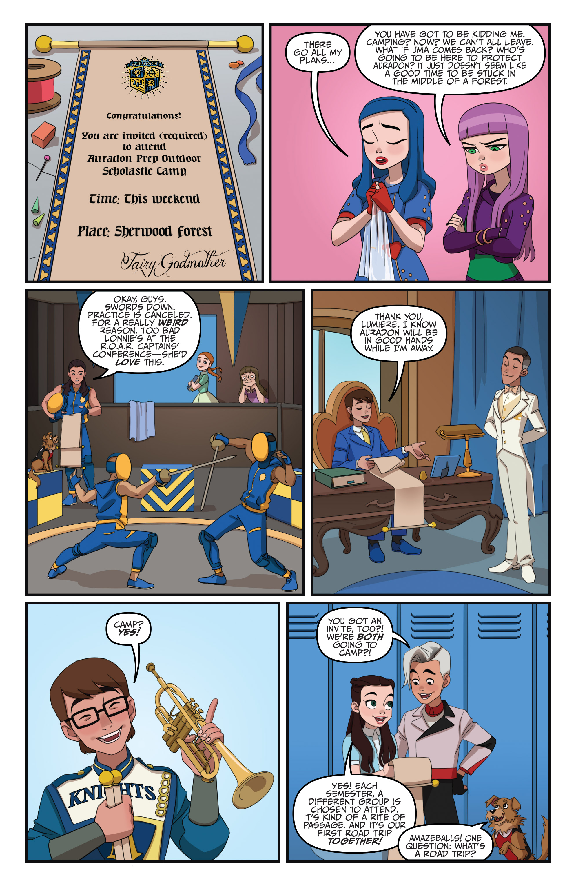 Descendants: Twisted Field Trip (2019): Chapter 1 - Page 6