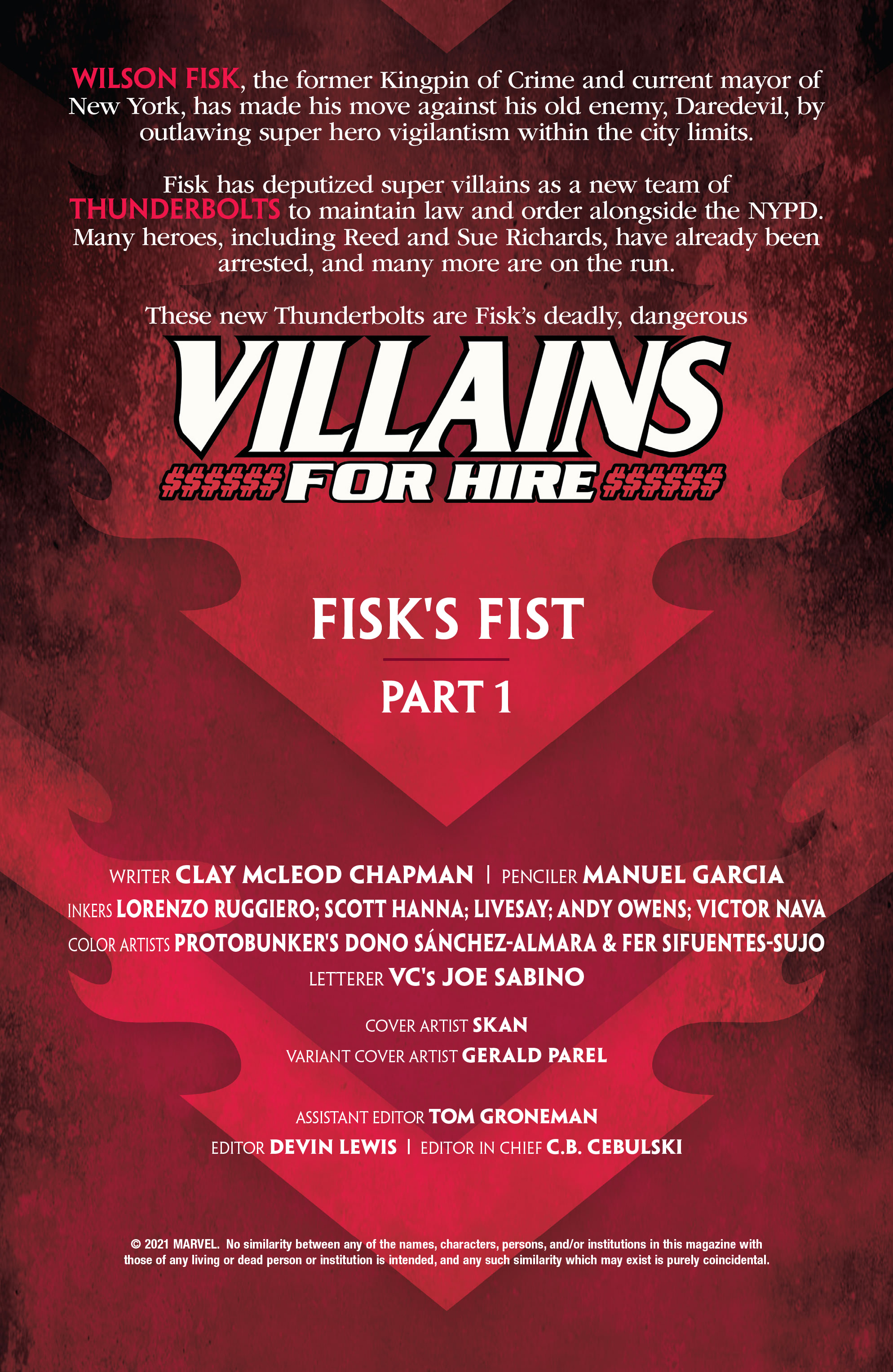 Devil's Reign: Villains For Hire (2022): Chapter 1 - Page 2