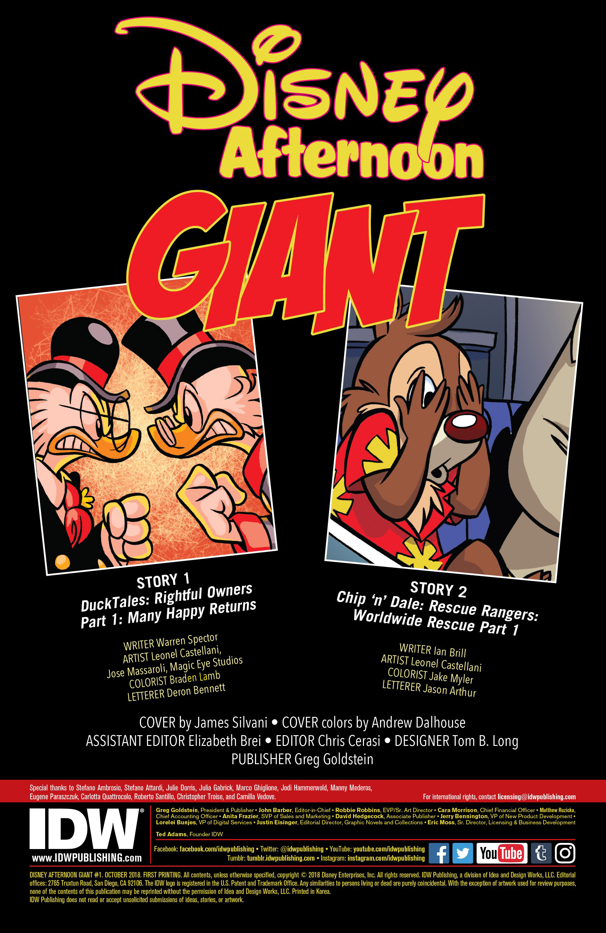 Disney Afternoon Giant (2018-): Chapter 1 - Page 2