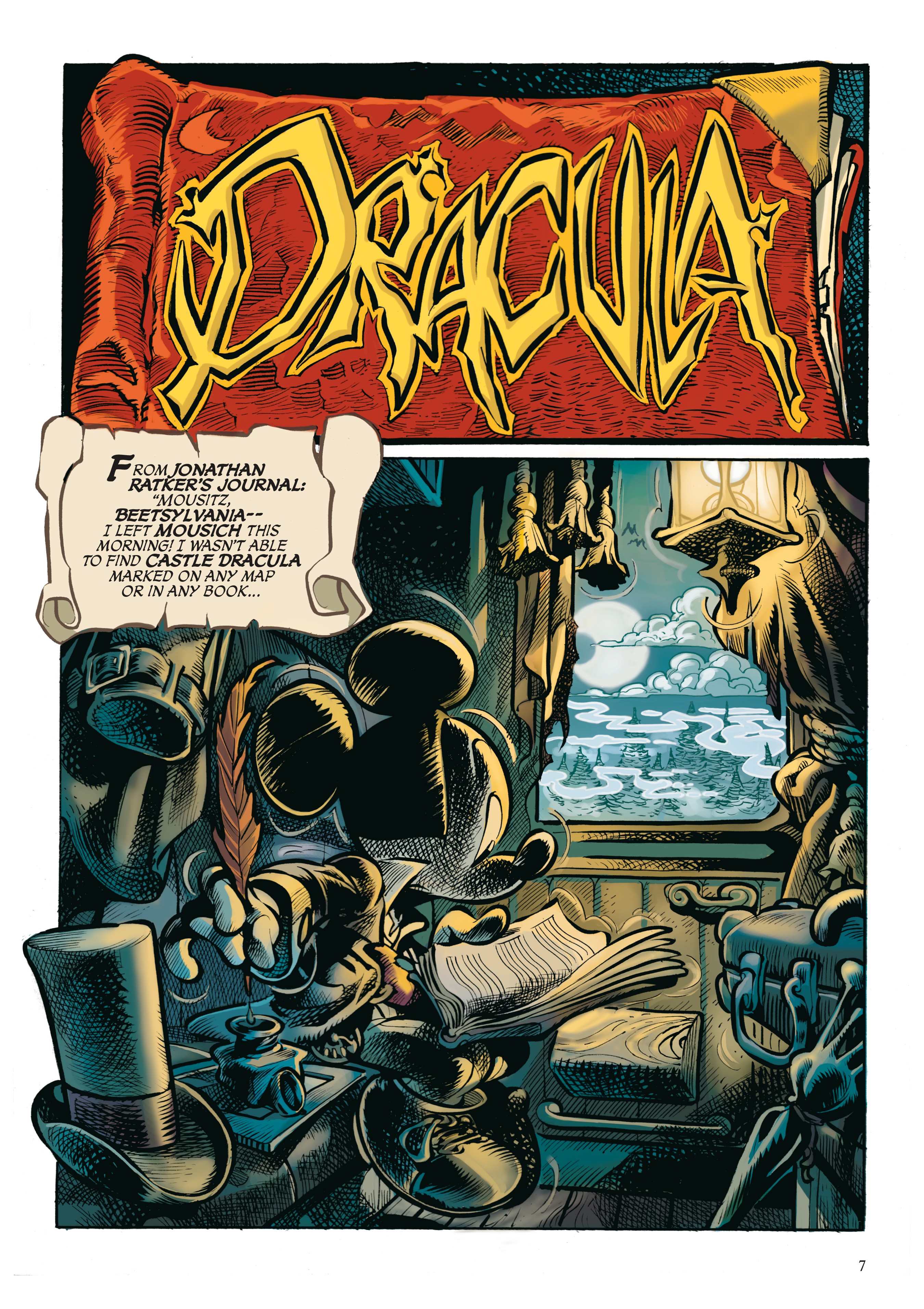 Disney Dracula starring Mickey Mouse (2019): Chapter 1 - Page 7