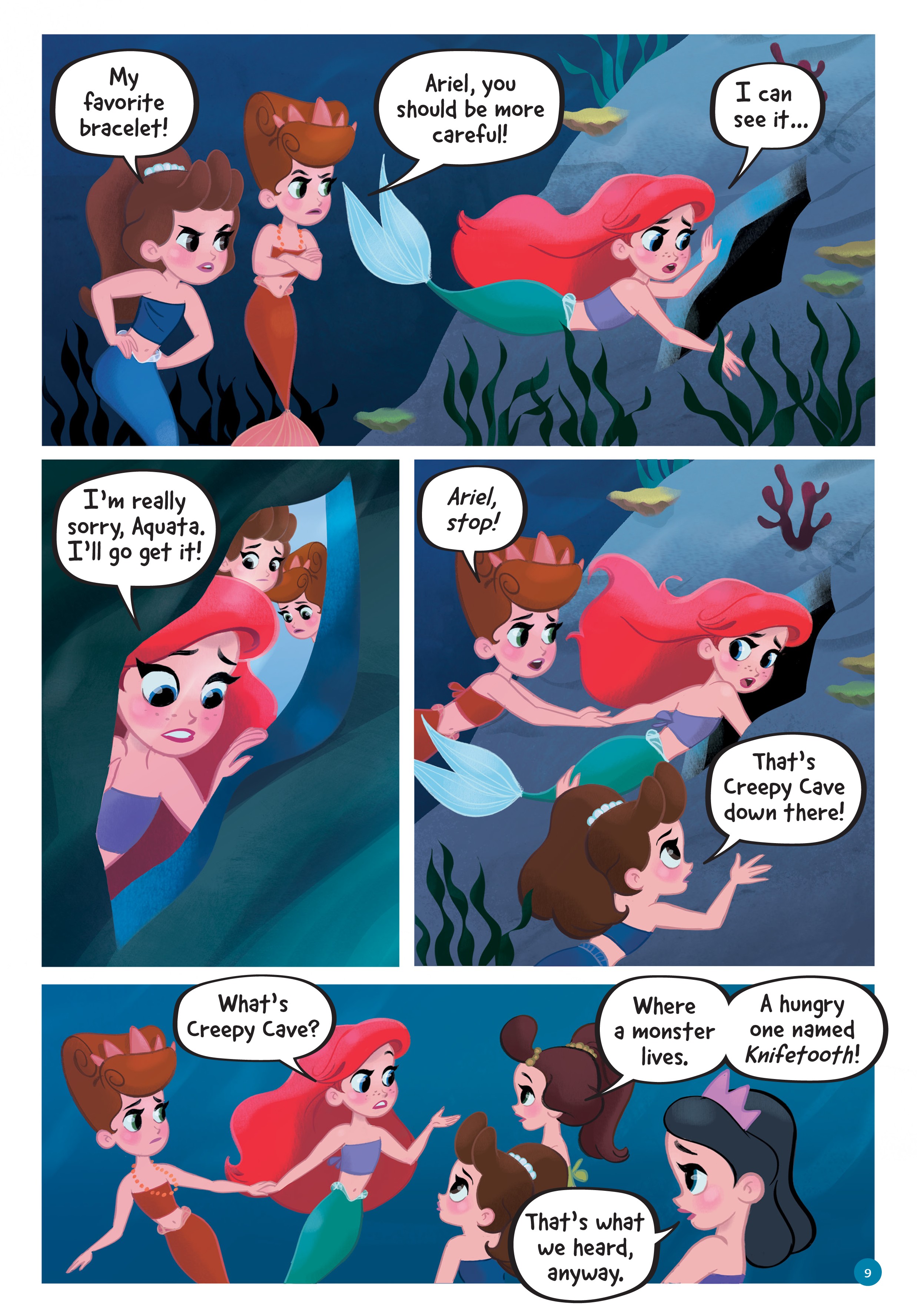 Disney Princess: Ariel and the Sea Wolf (2019): Chapter 1 - Page 8