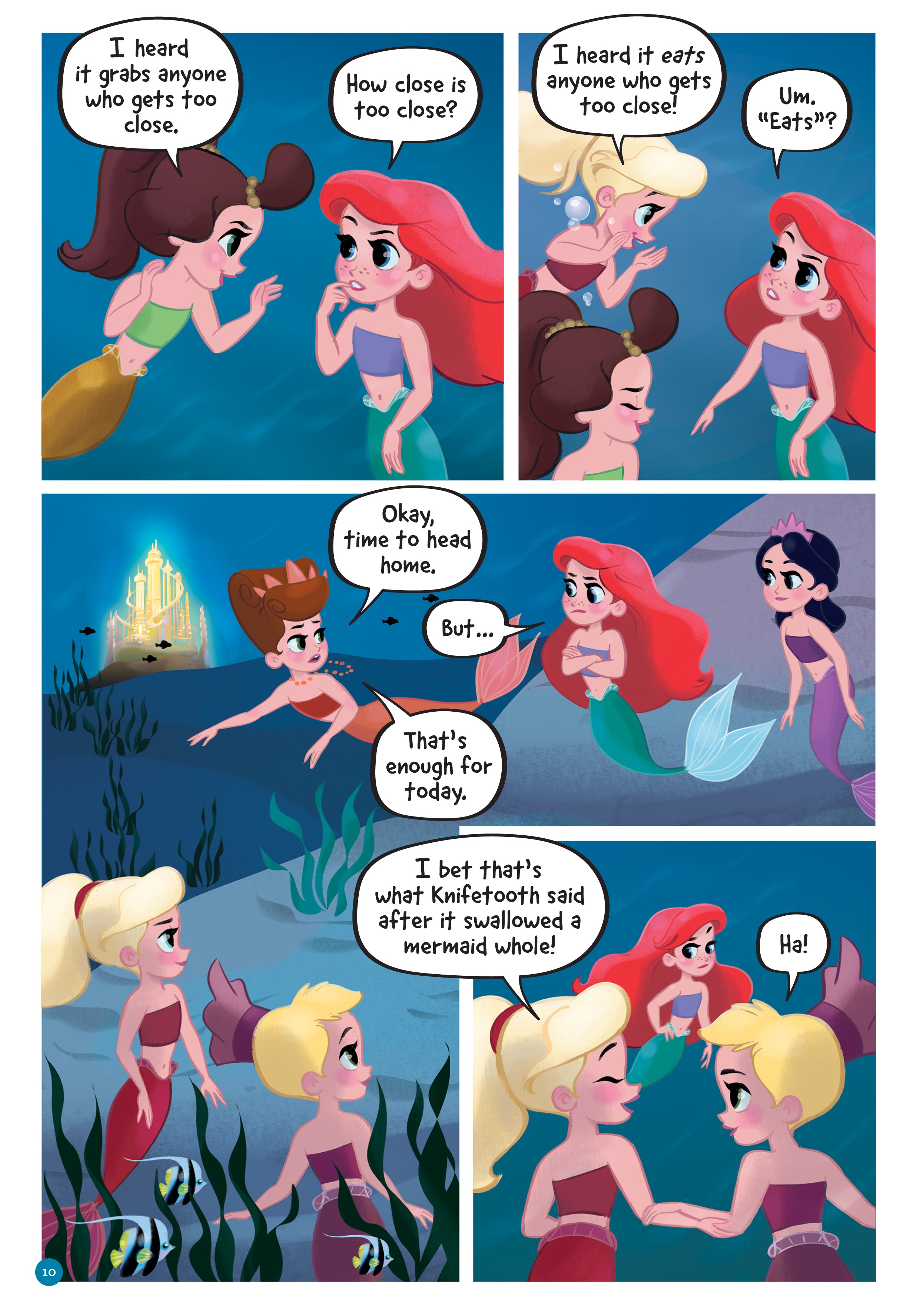 Disney Princess: Ariel and the Sea Wolf (2019): Chapter 1 - Page 9