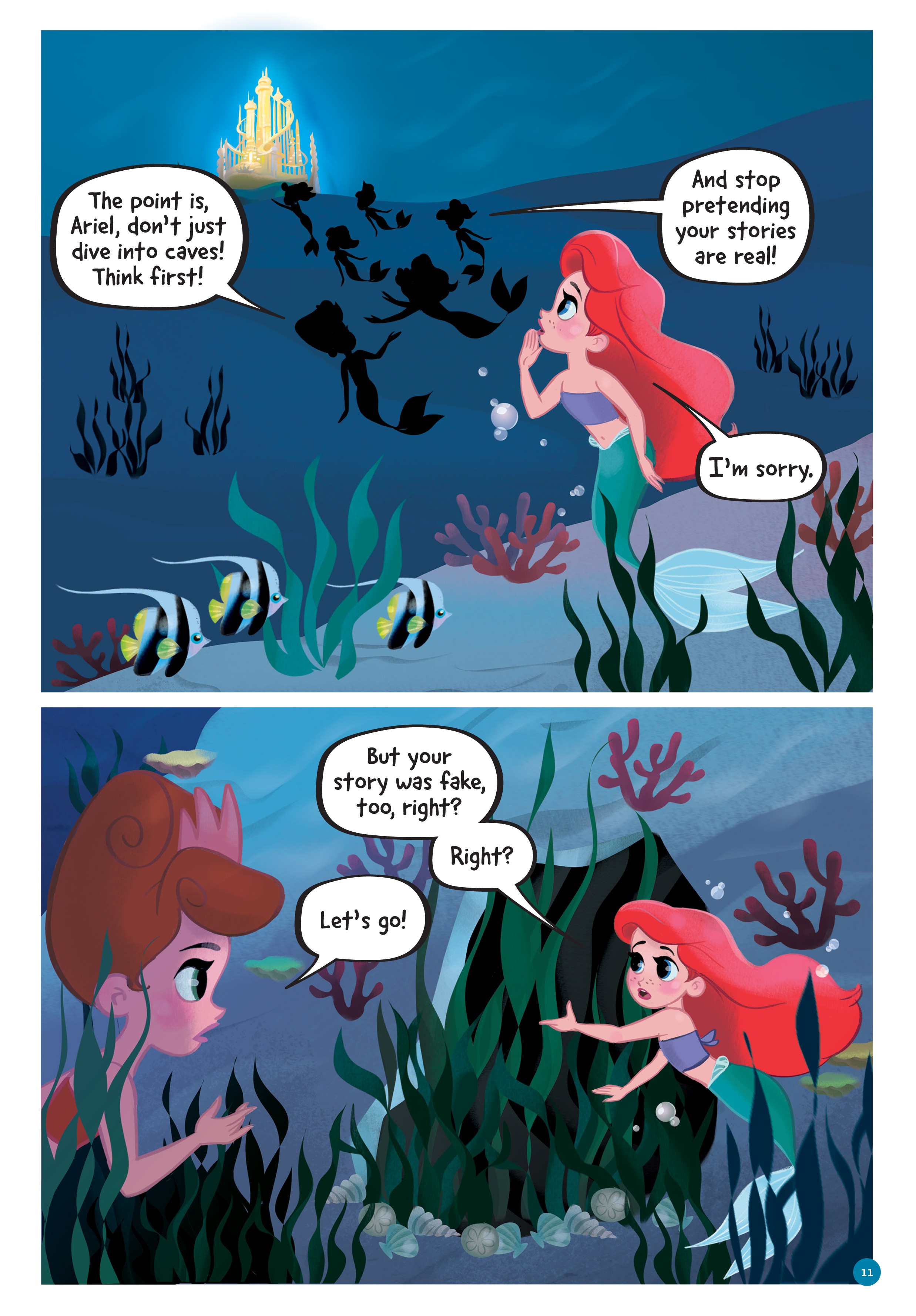 Disney Princess: Ariel and the Sea Wolf (2019): Chapter 1 - Page 10