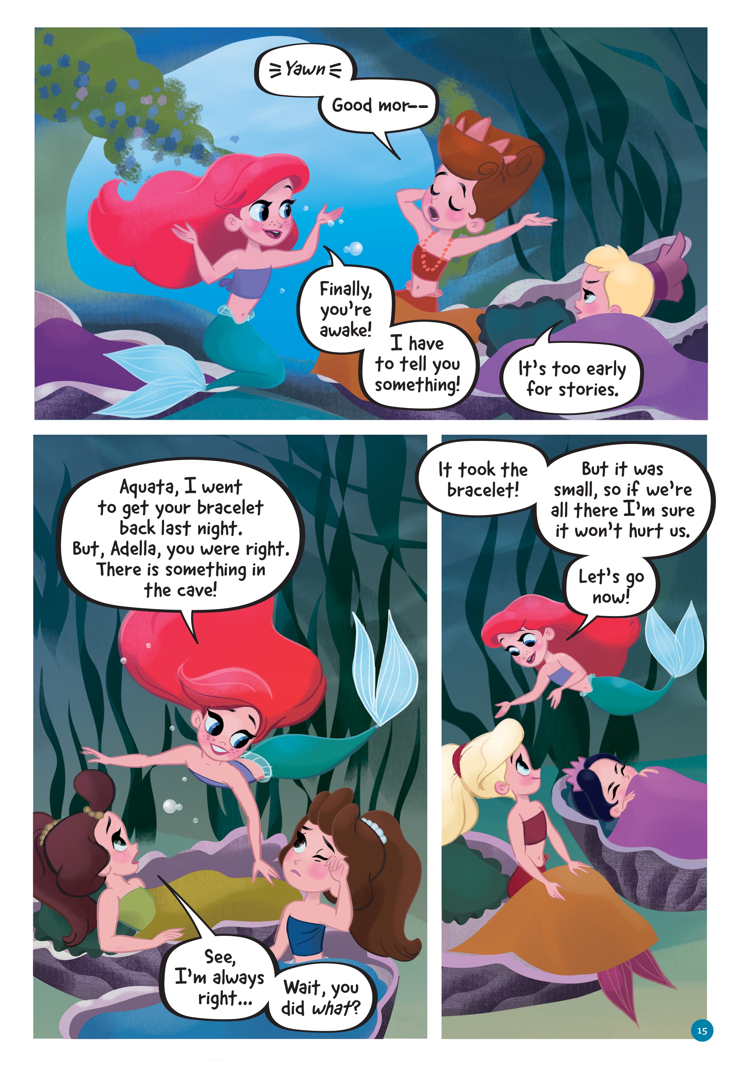 Disney Princess: Ariel and the Sea Wolf (2019): Chapter 1 - Page 13