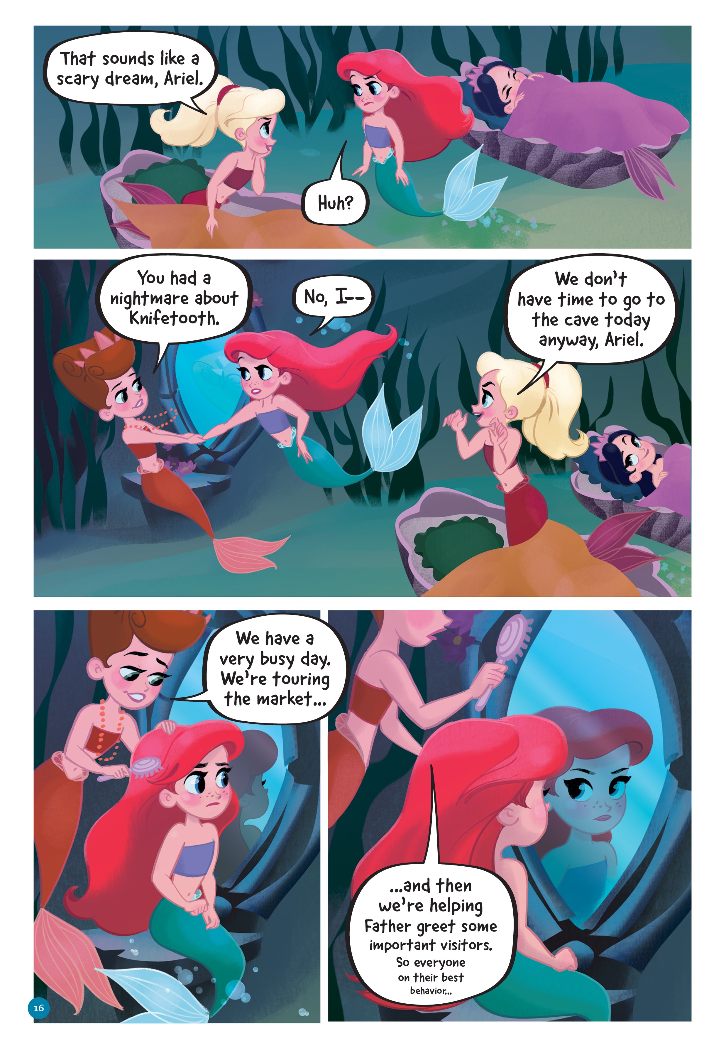 Disney Princess: Ariel and the Sea Wolf (2019): Chapter 1 - Page 14