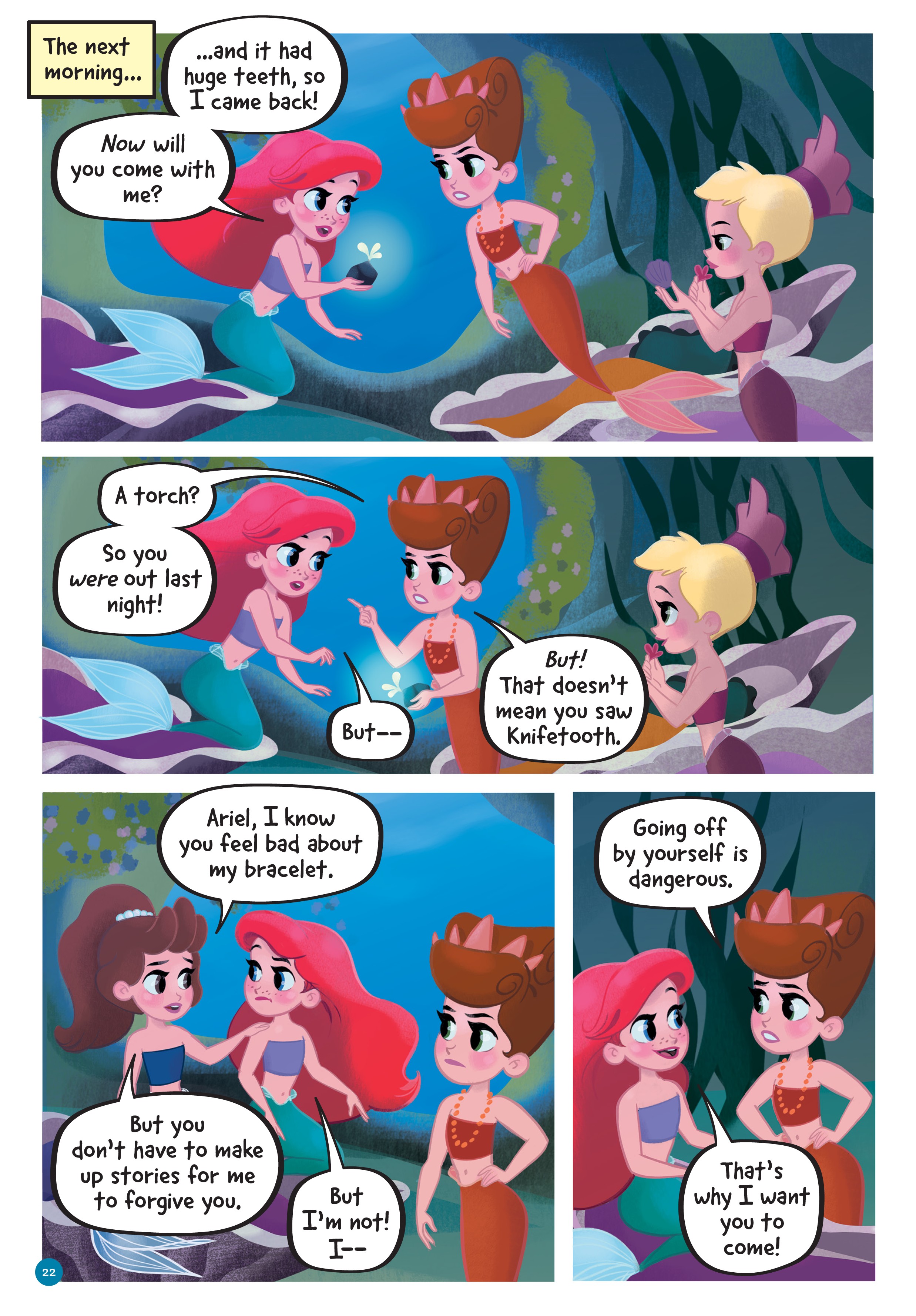 Disney Princess: Ariel and the Sea Wolf (2019): Chapter 1 - Page 20