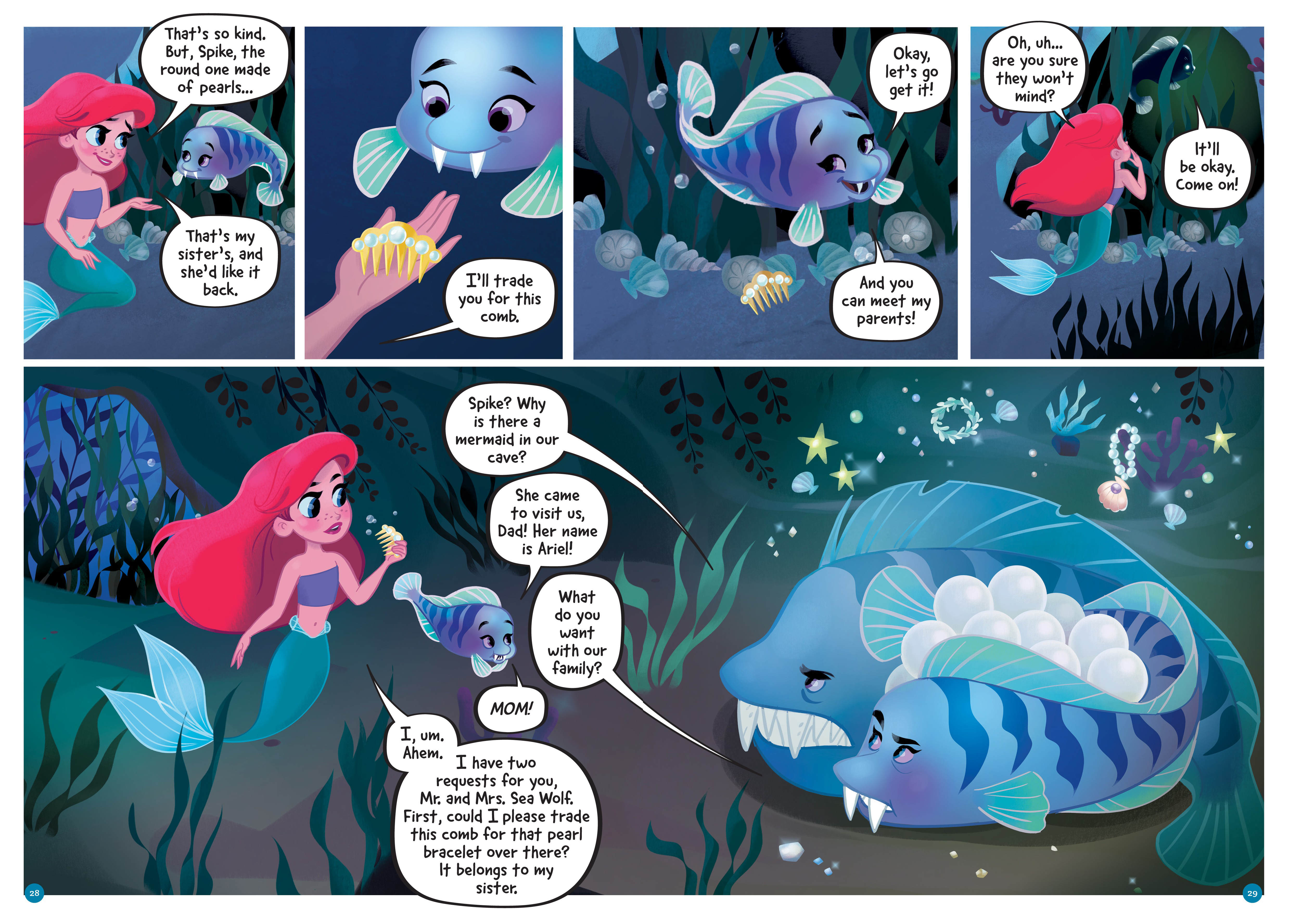Disney Princess: Ariel and the Sea Wolf (2019): Chapter 1 - Page 26