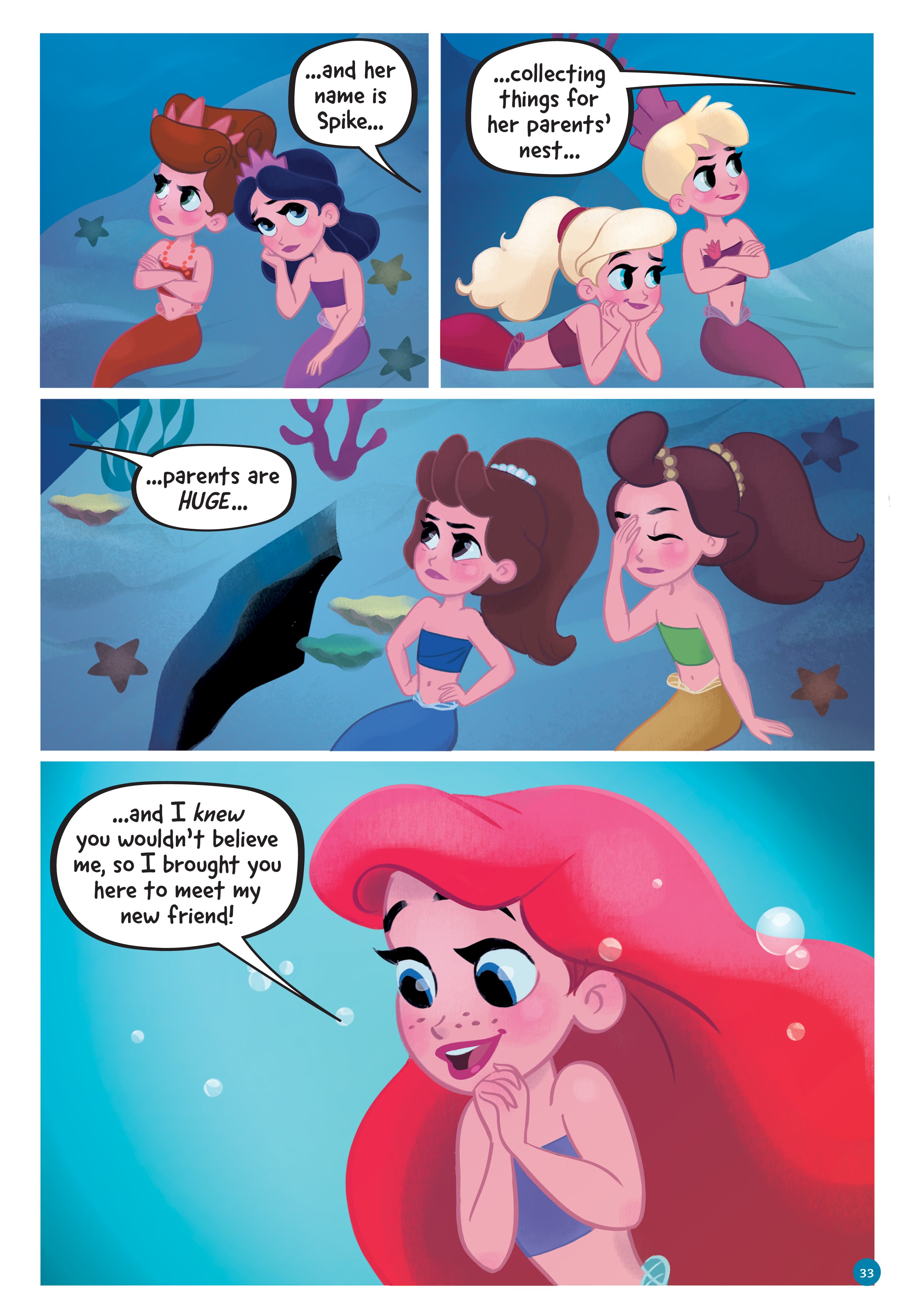 Disney Princess: Ariel and the Sea Wolf (2019): Chapter 1 - Page 30