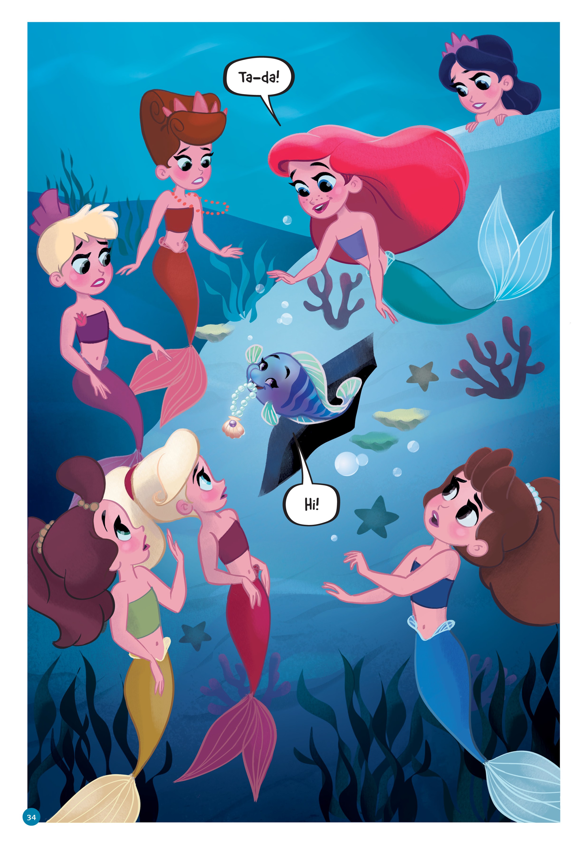 Disney Princess: Ariel and the Sea Wolf (2019): Chapter 1 - Page 31