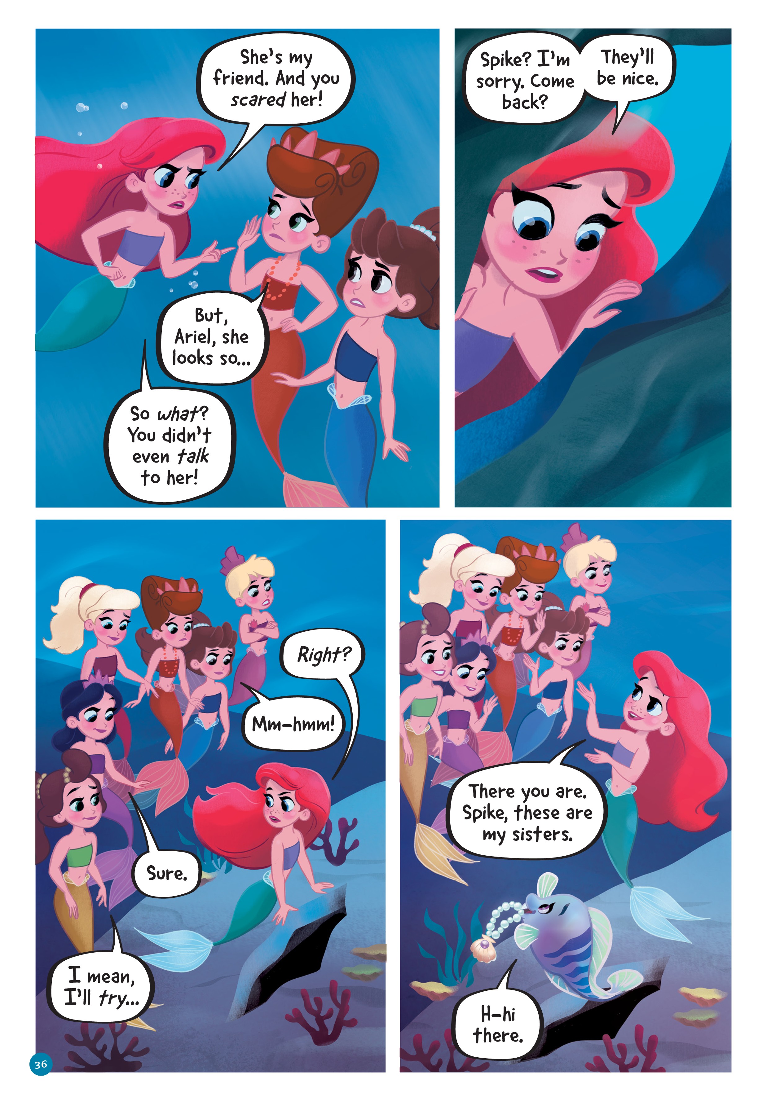 Disney Princess: Ariel and the Sea Wolf (2019): Chapter 1 - Page 33