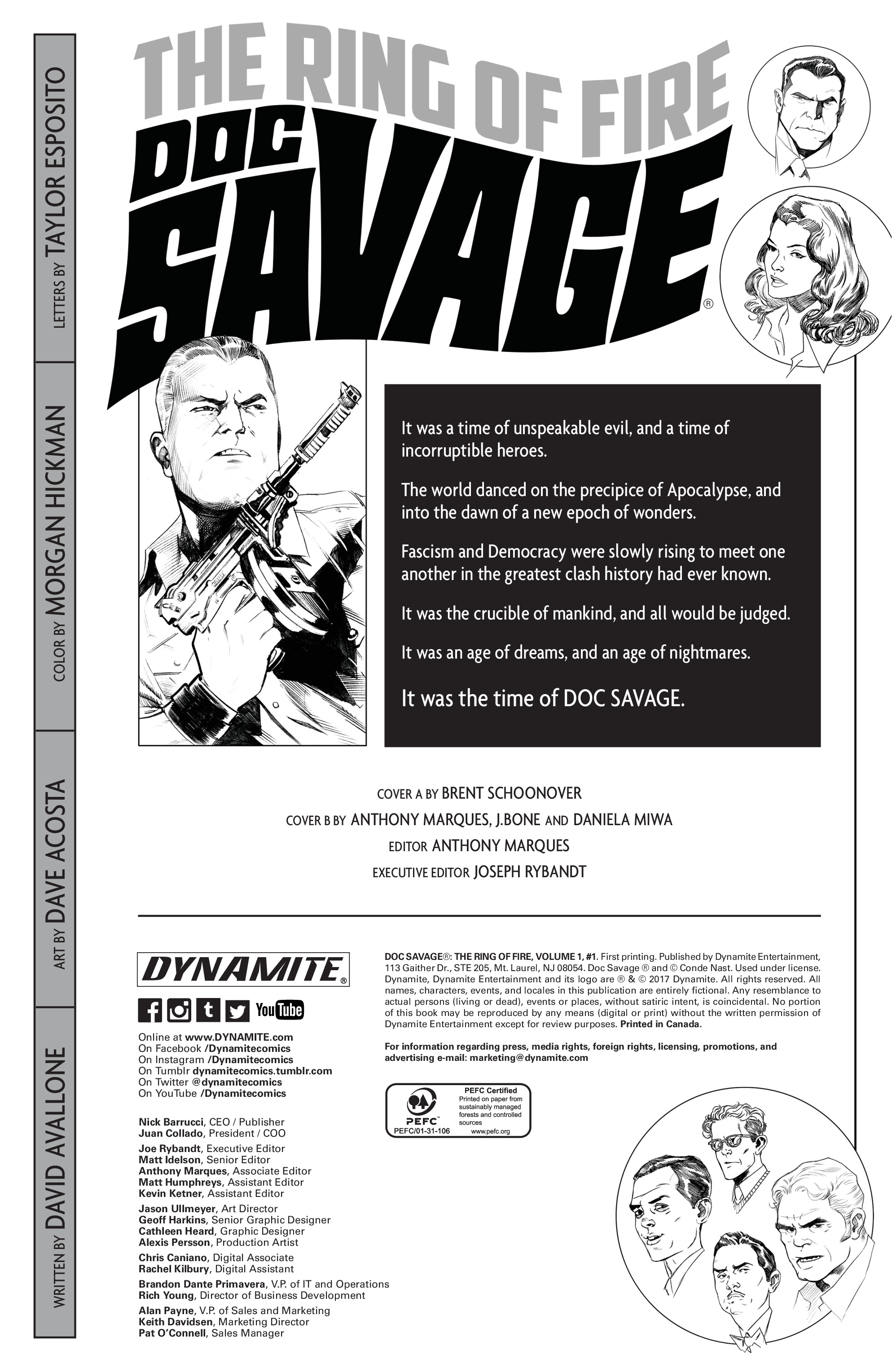 Doc Savage: Ring Of Fire (2017): Chapter 1 - Page 3