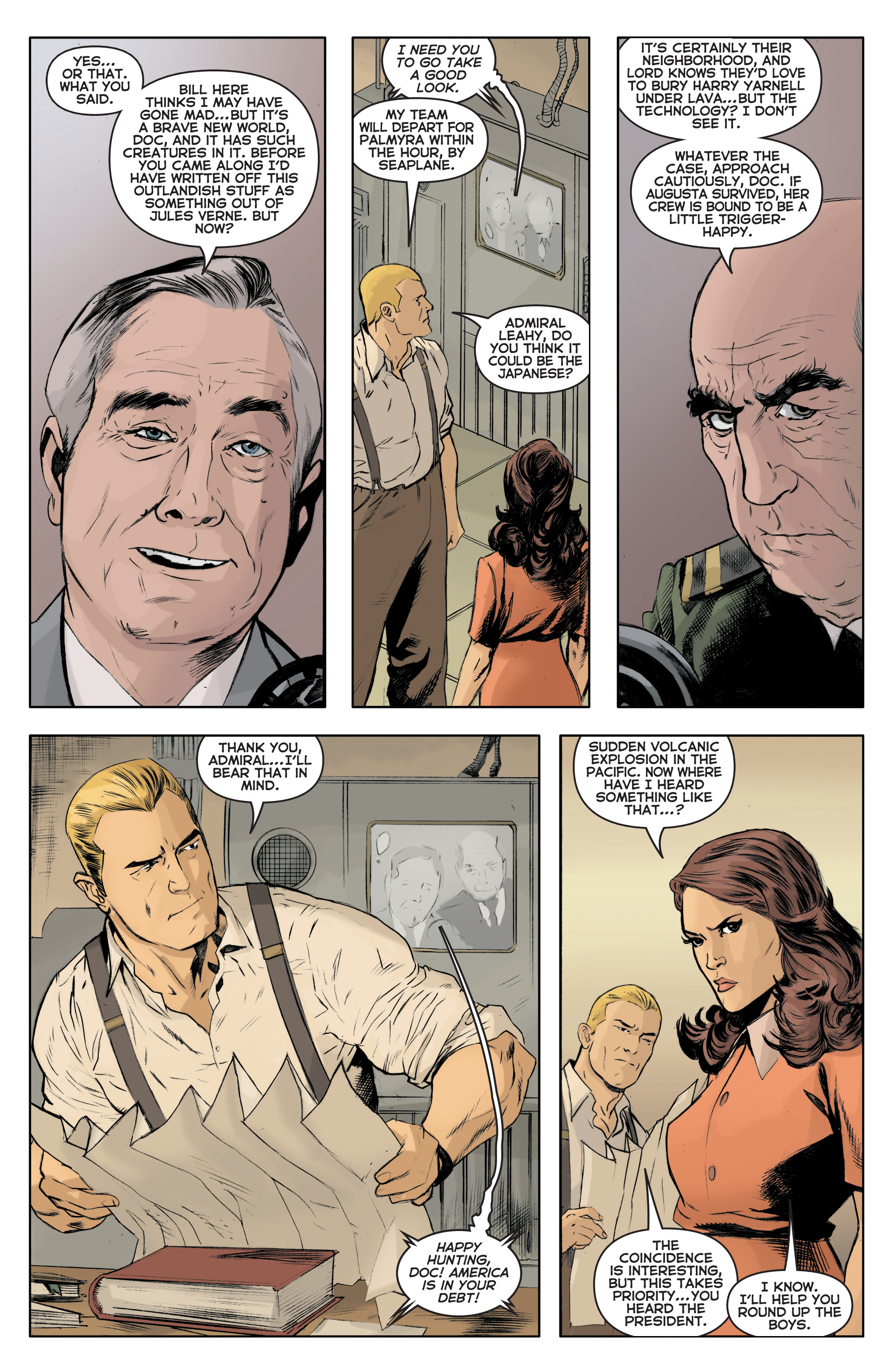 Doc Savage: Ring Of Fire (2017): Chapter 1 - Page 14