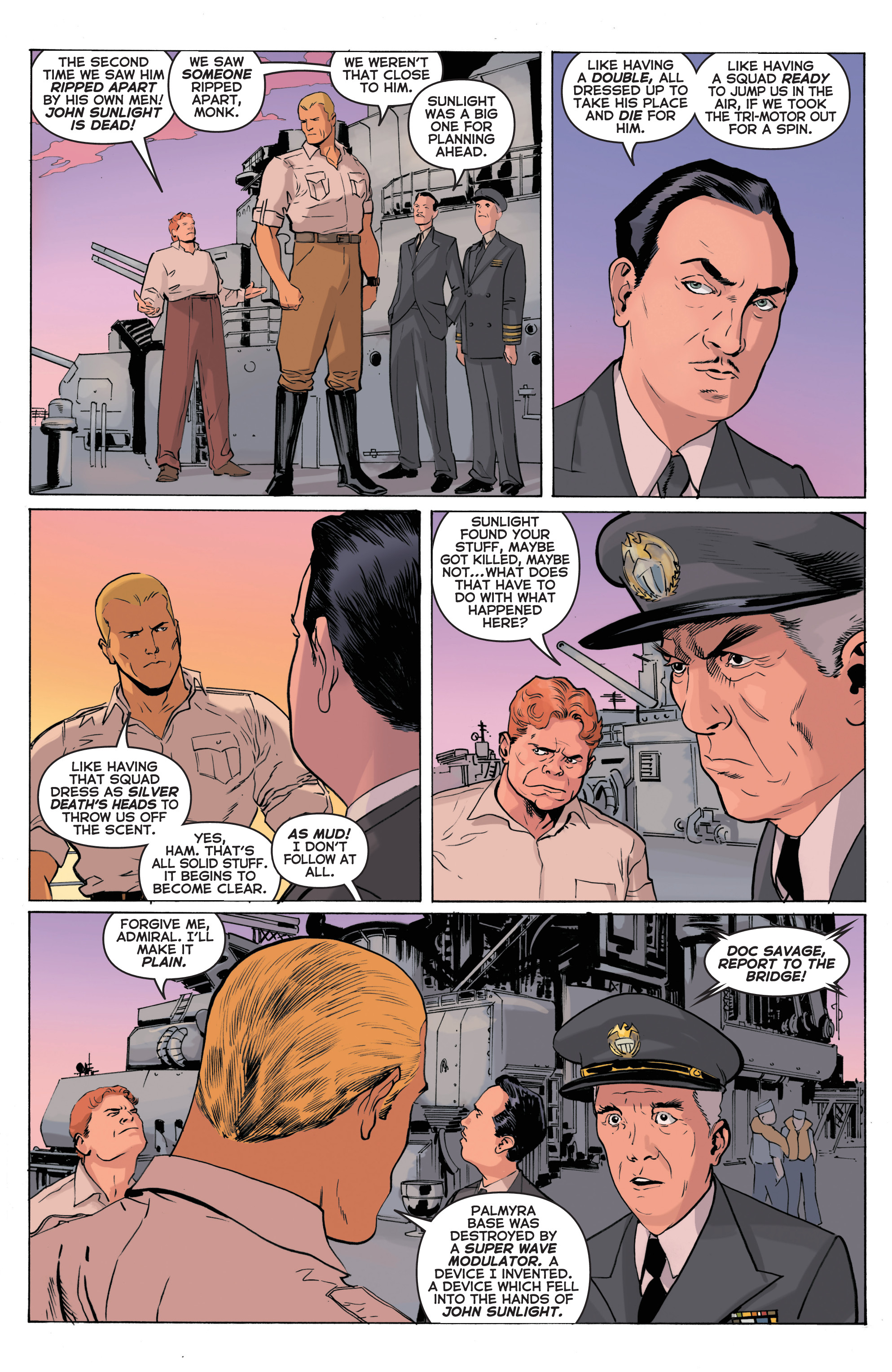 Doc Savage: Ring Of Fire (2017): Chapter 3 - Page 8