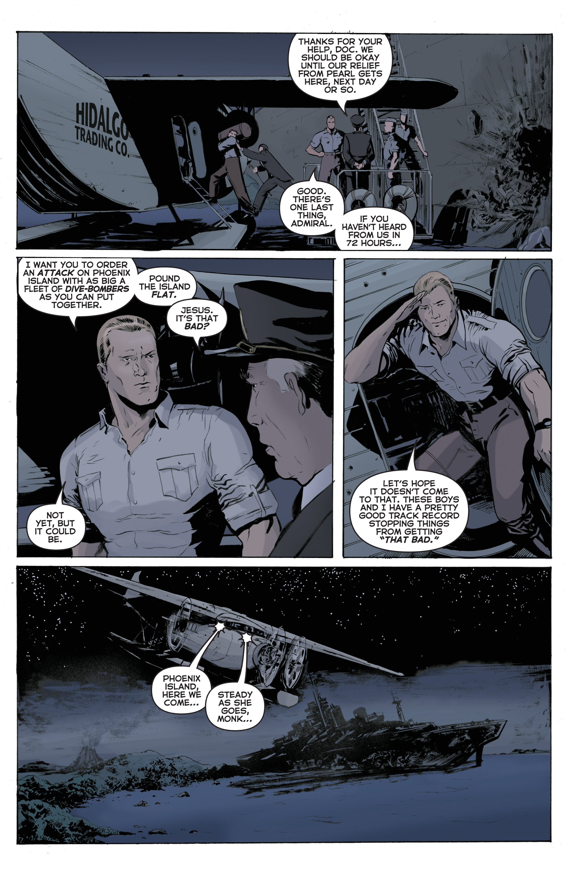 Doc Savage: Ring Of Fire (2017): Chapter 3 - Page 13
