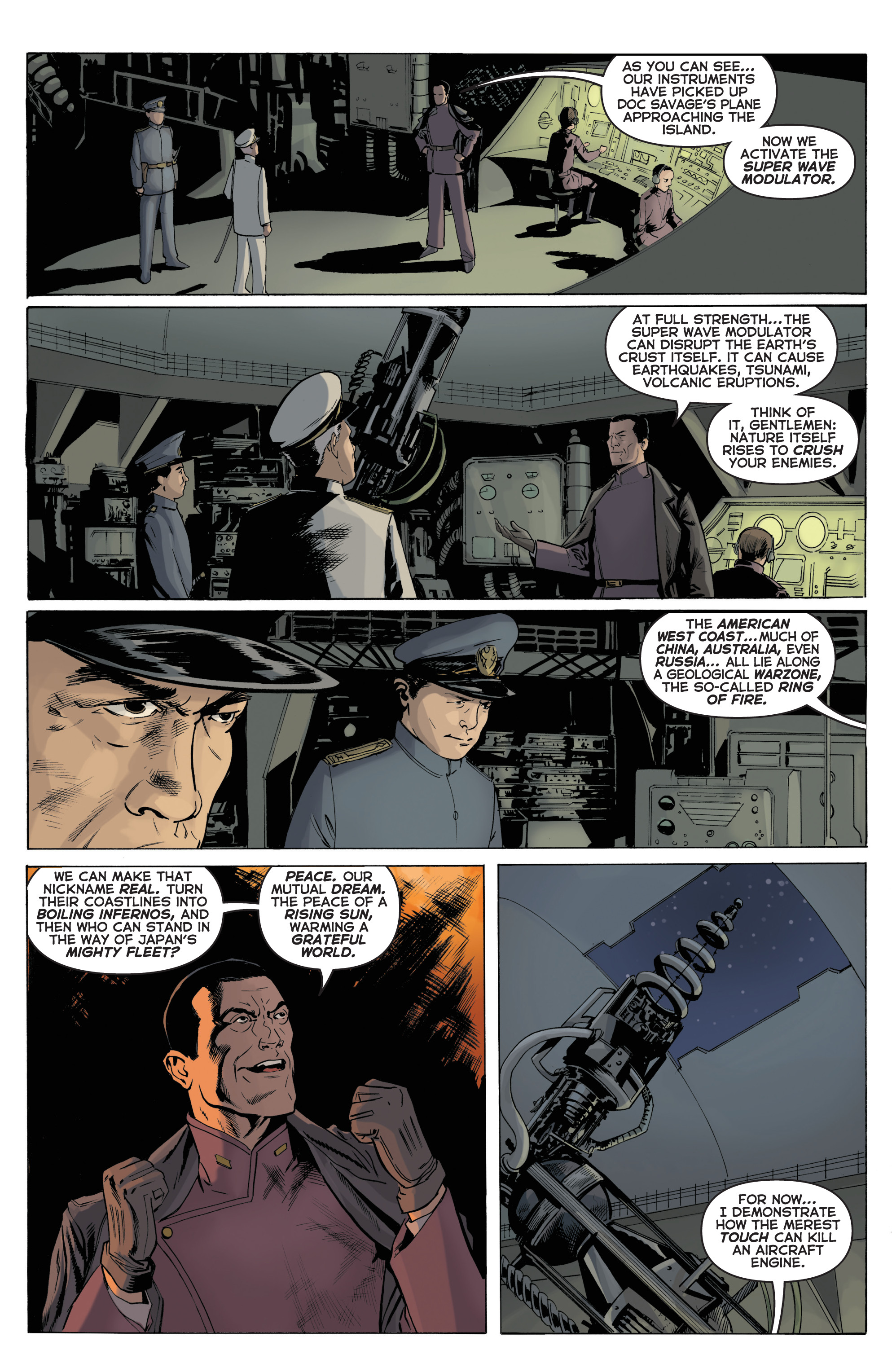 Doc Savage: Ring Of Fire (2017): Chapter 3 - Page 19