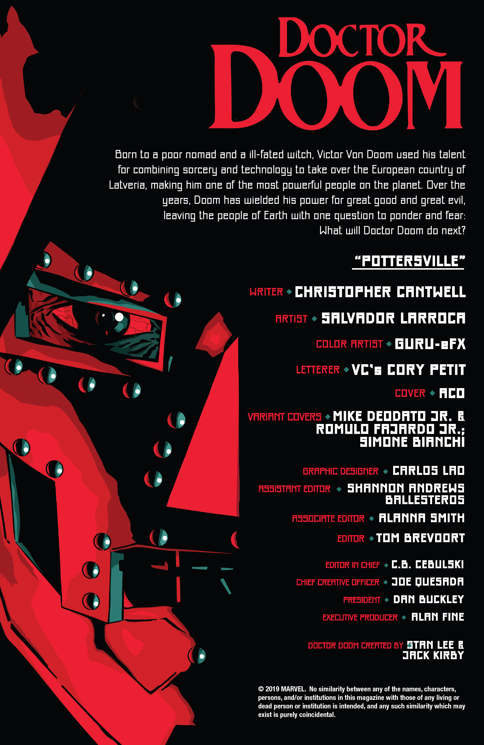 Doctor Doom (2019-): Chapter 1 - Page 2