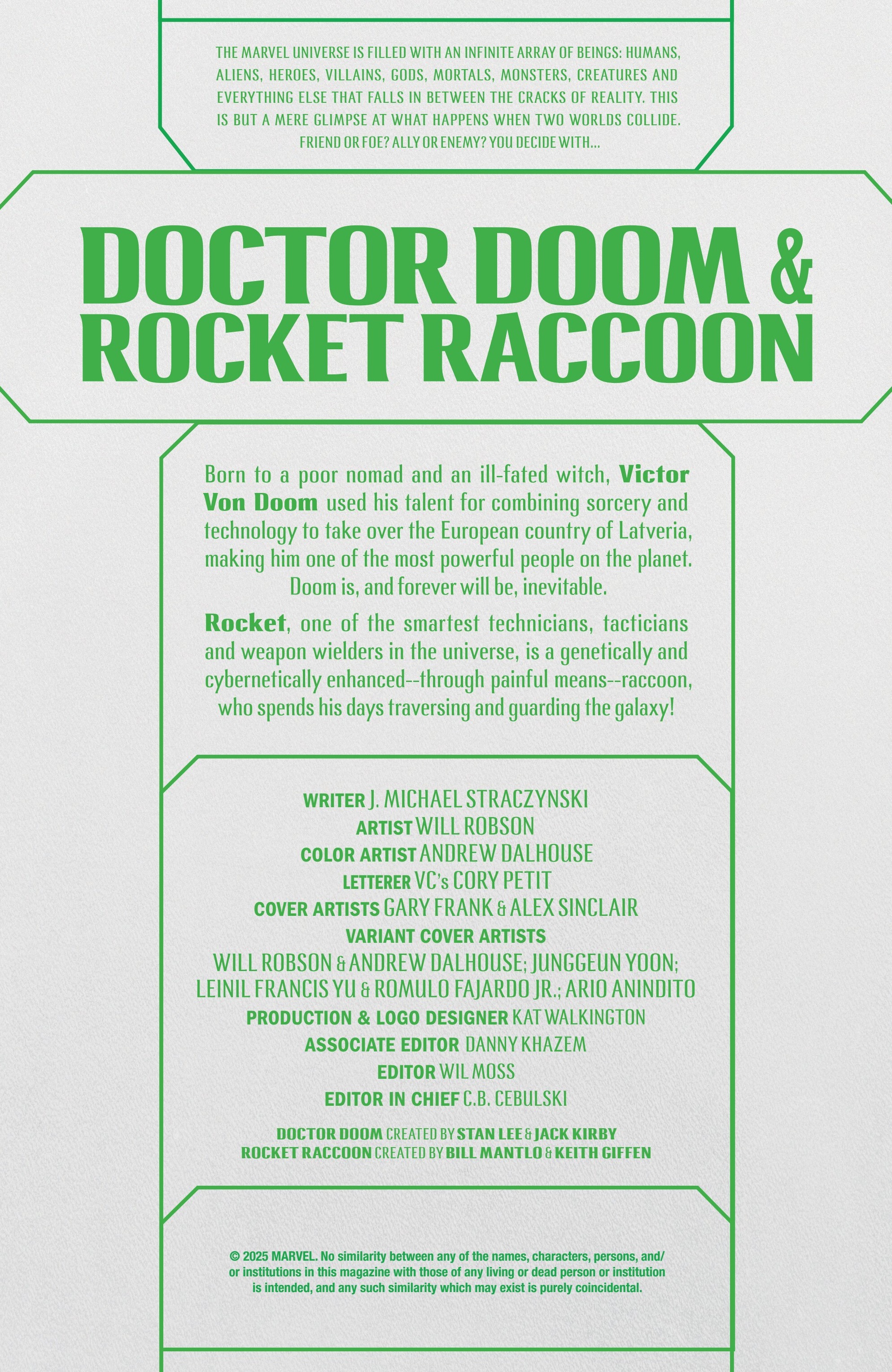 Doctor Doom and Rocket Raccoon (2025-): Chapter 1 - Page 3