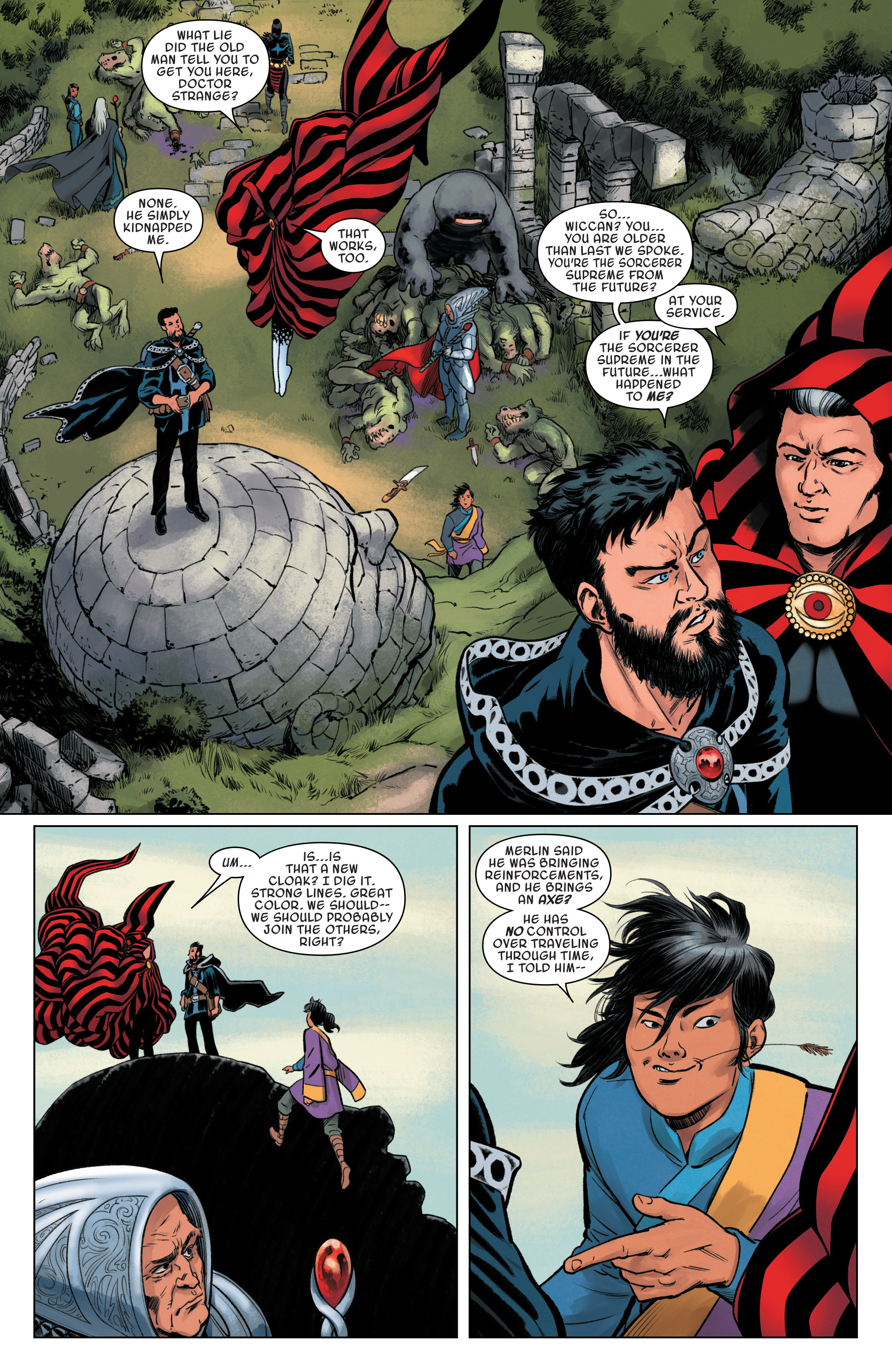 Doctor Strange and the Sorcerers Supreme: Chapter 1 - Page 15