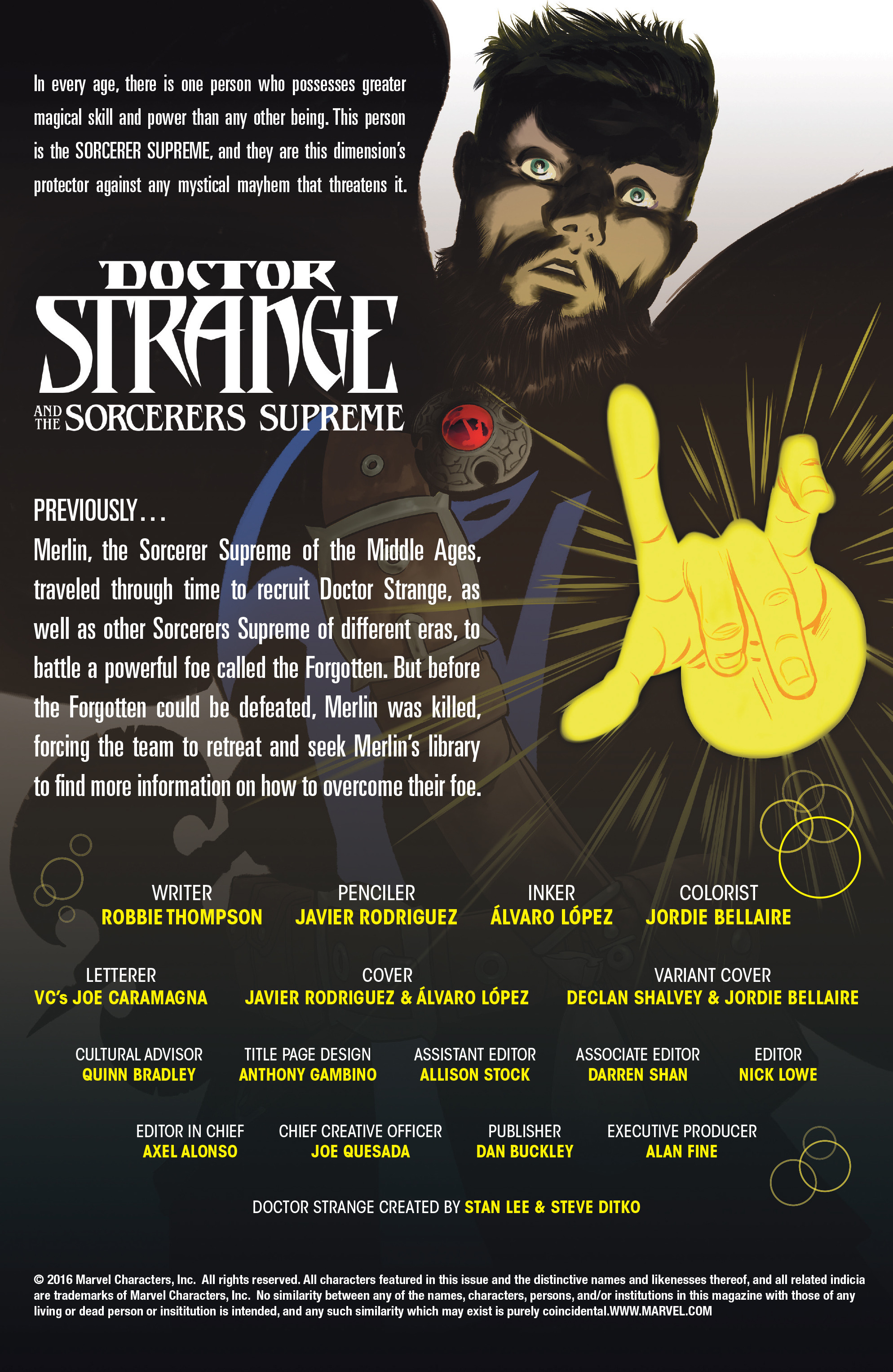 Doctor Strange and the Sorcerers Supreme: Chapter 3 - Page 2