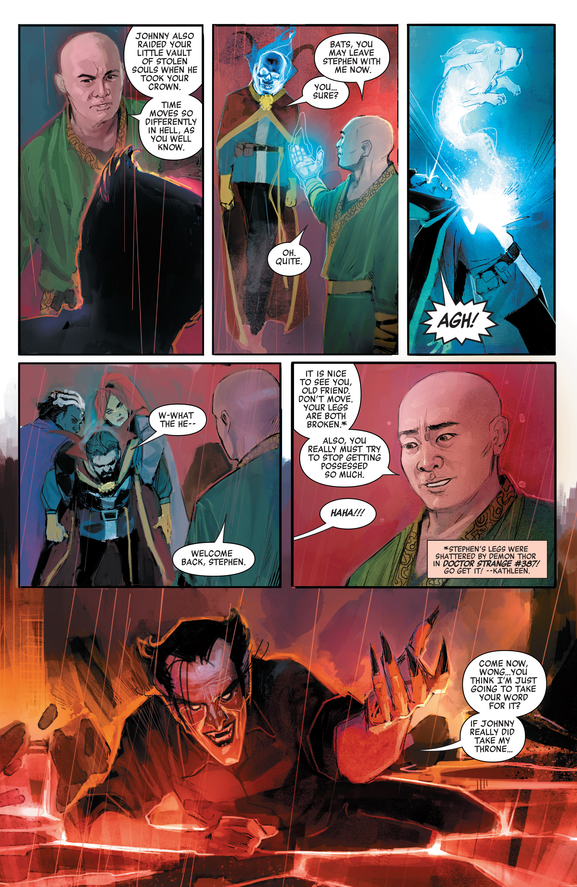Doctor Strange: Damnation (2018): Chapter 4 - Page 10