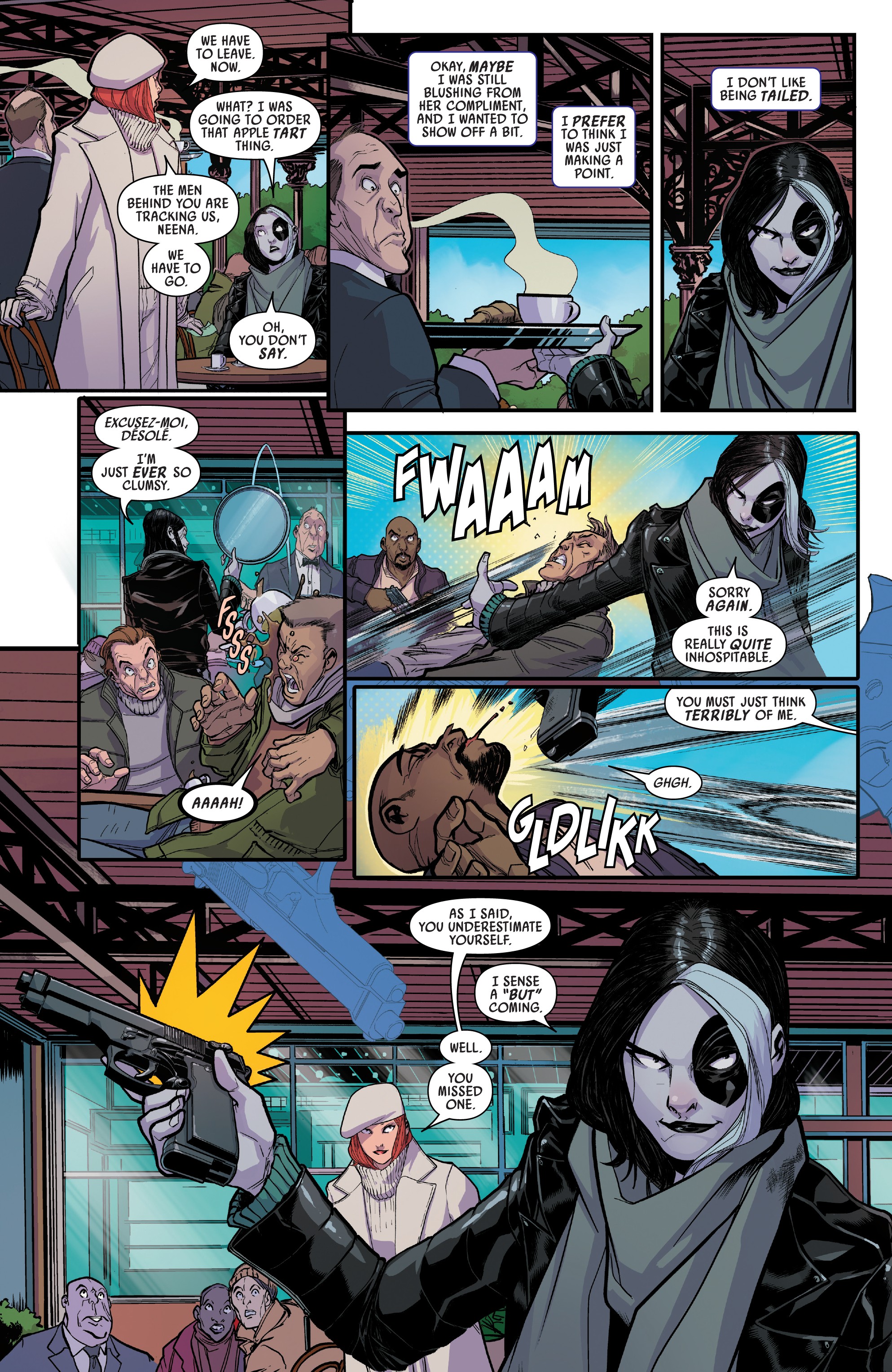 Domino: Hotshots (2019): Chapter 1 - Page 7
