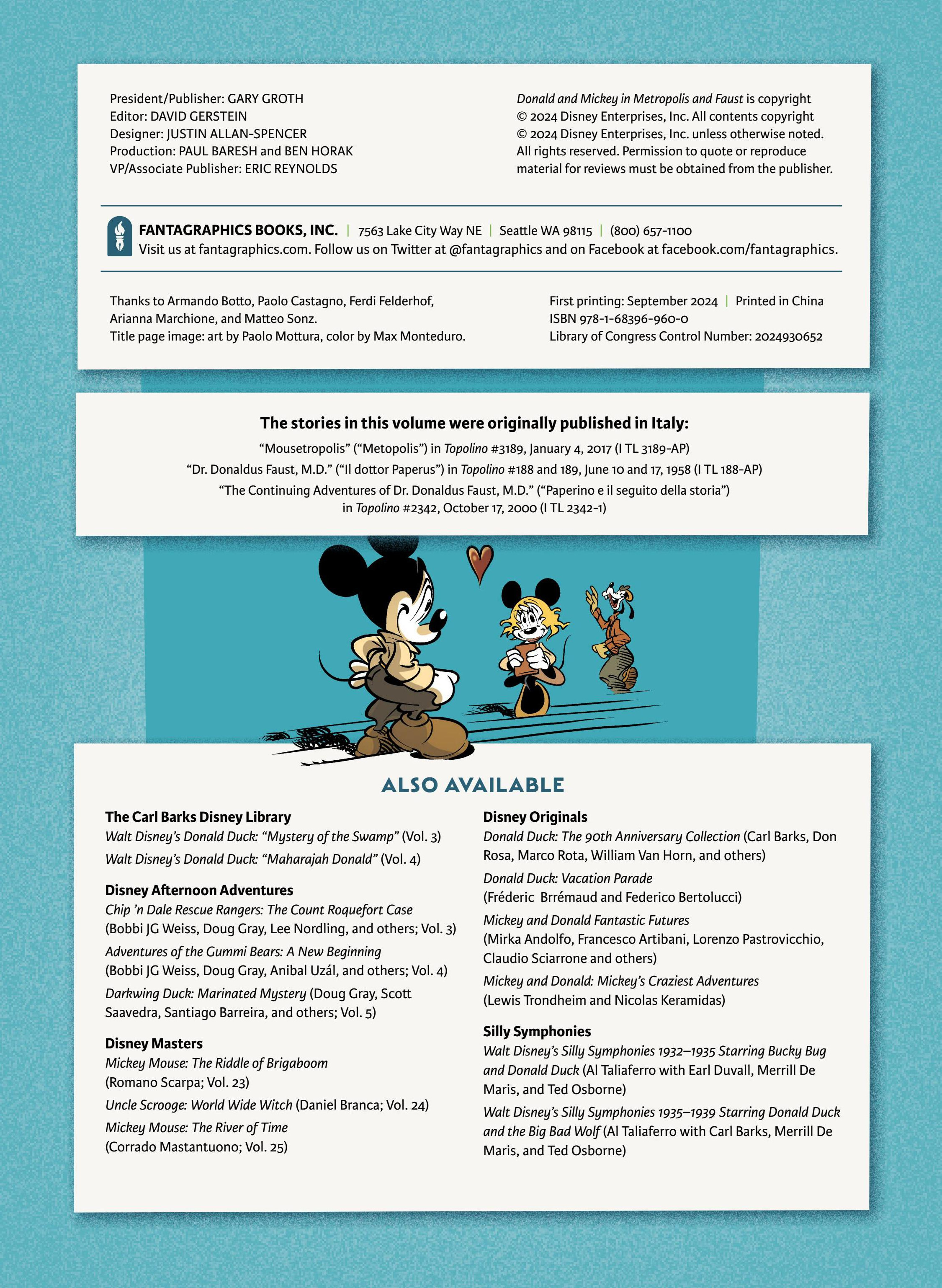 Donald and Mickey in Metropolis and Faust (2024): Chapter 1 - Page 3