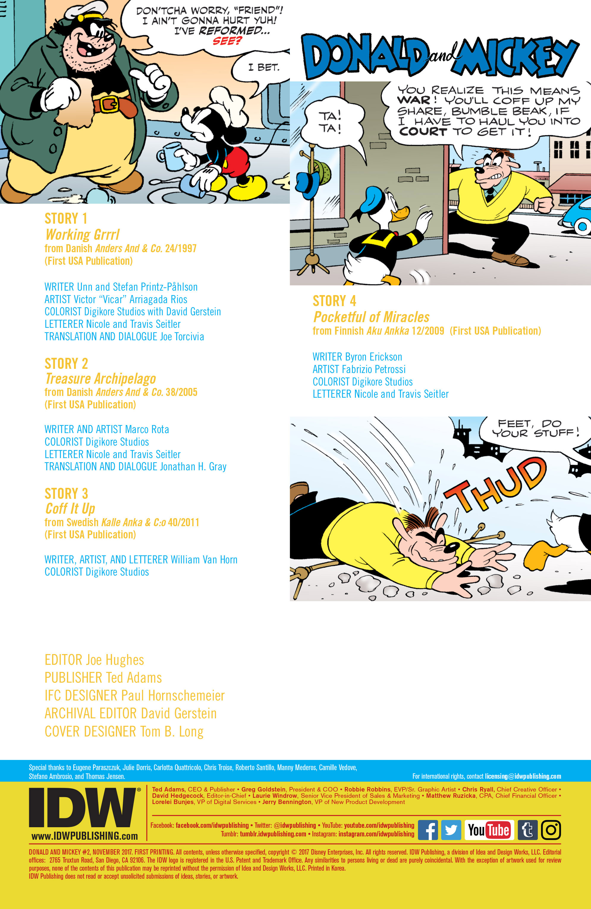 Donald and Mickey: Treasure Archipelago (2017): Chapter 1 - Page 2