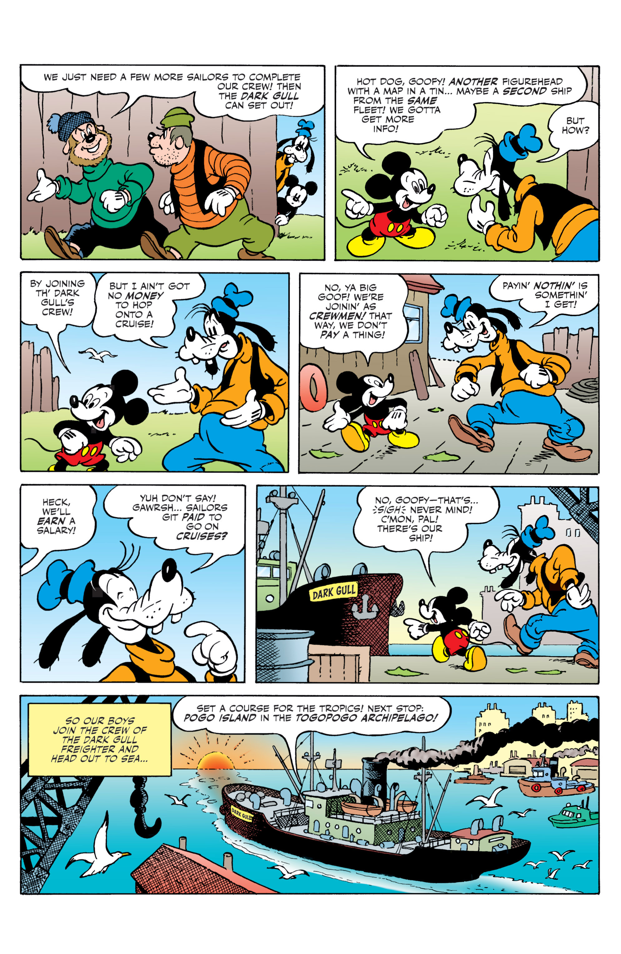 Donald and Mickey: Treasure Archipelago (2017): Chapter 1 - Page 18