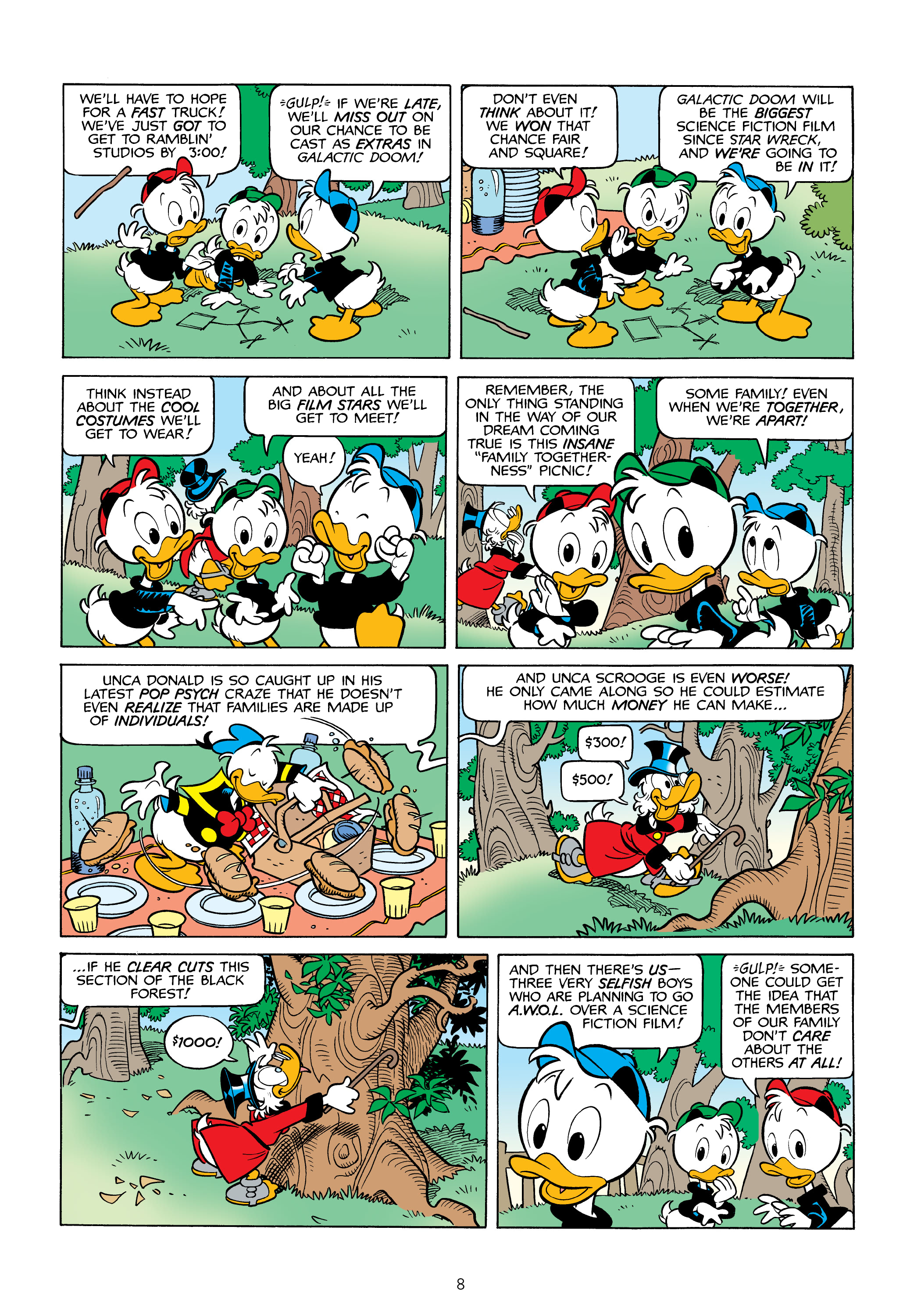 Donald Duck and Uncle Scrooge: World of the Dragonlords (2021): Chapter 1 - Page 9