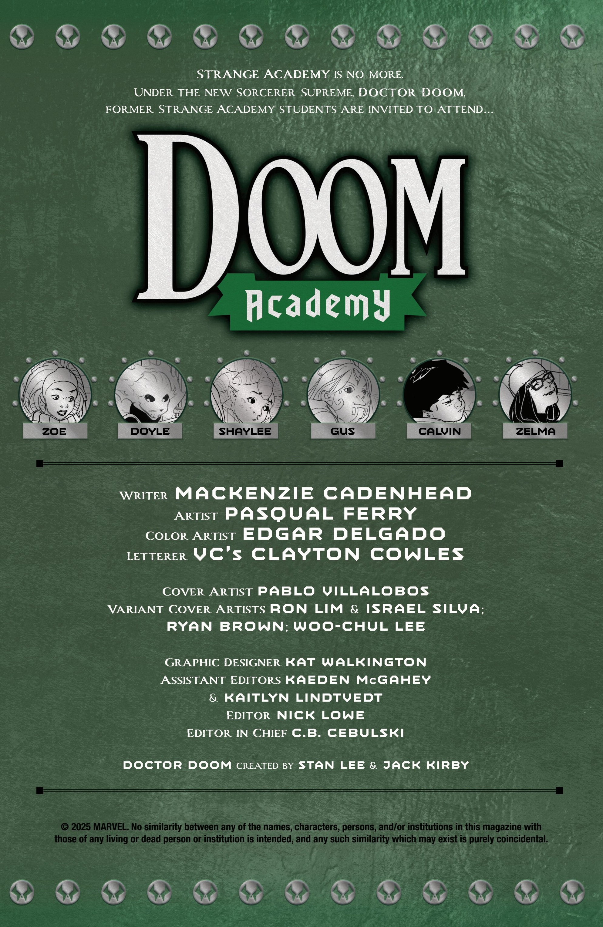 Doom Academy (2025-): Chapter 1 - Page 2