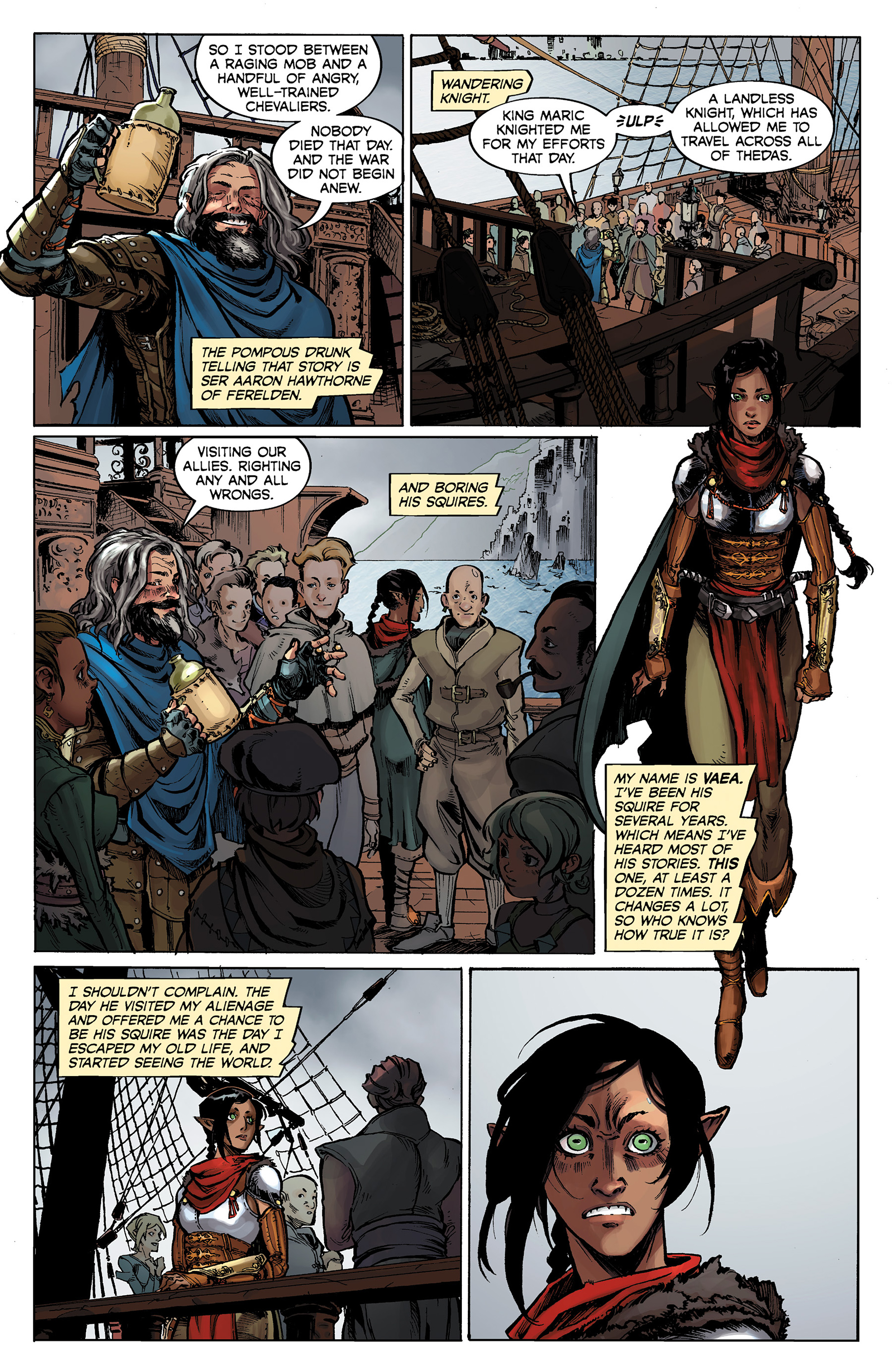 Dragon Age: Knight Errant (2017): Chapter 1 - Page 5
