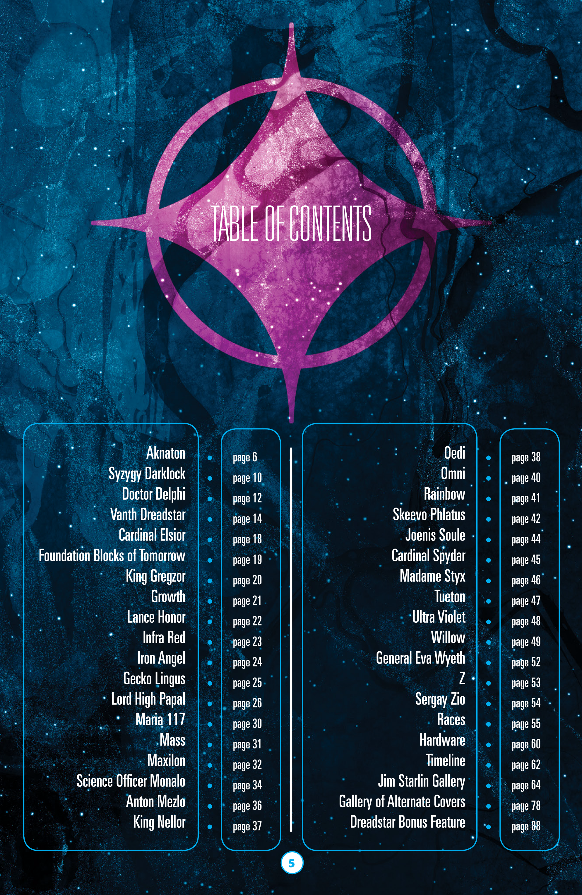 Dreadstar Guidebook (2021): Chapter 1 - Page 5