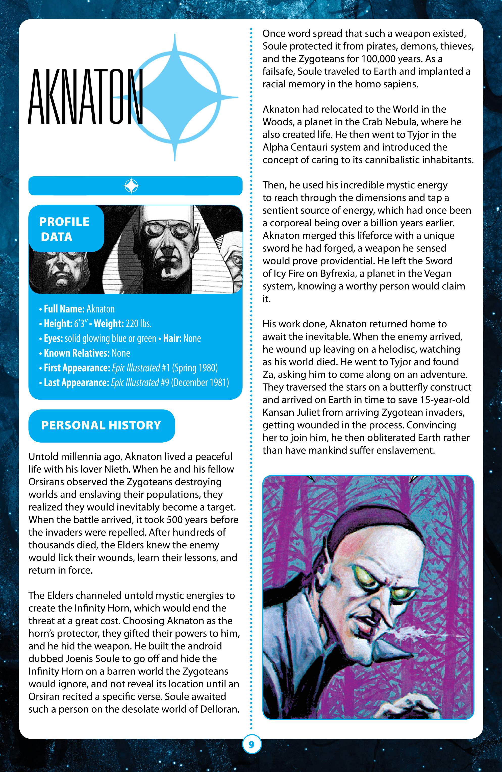 Dreadstar Guidebook (2021): Chapter 1 - Page 9