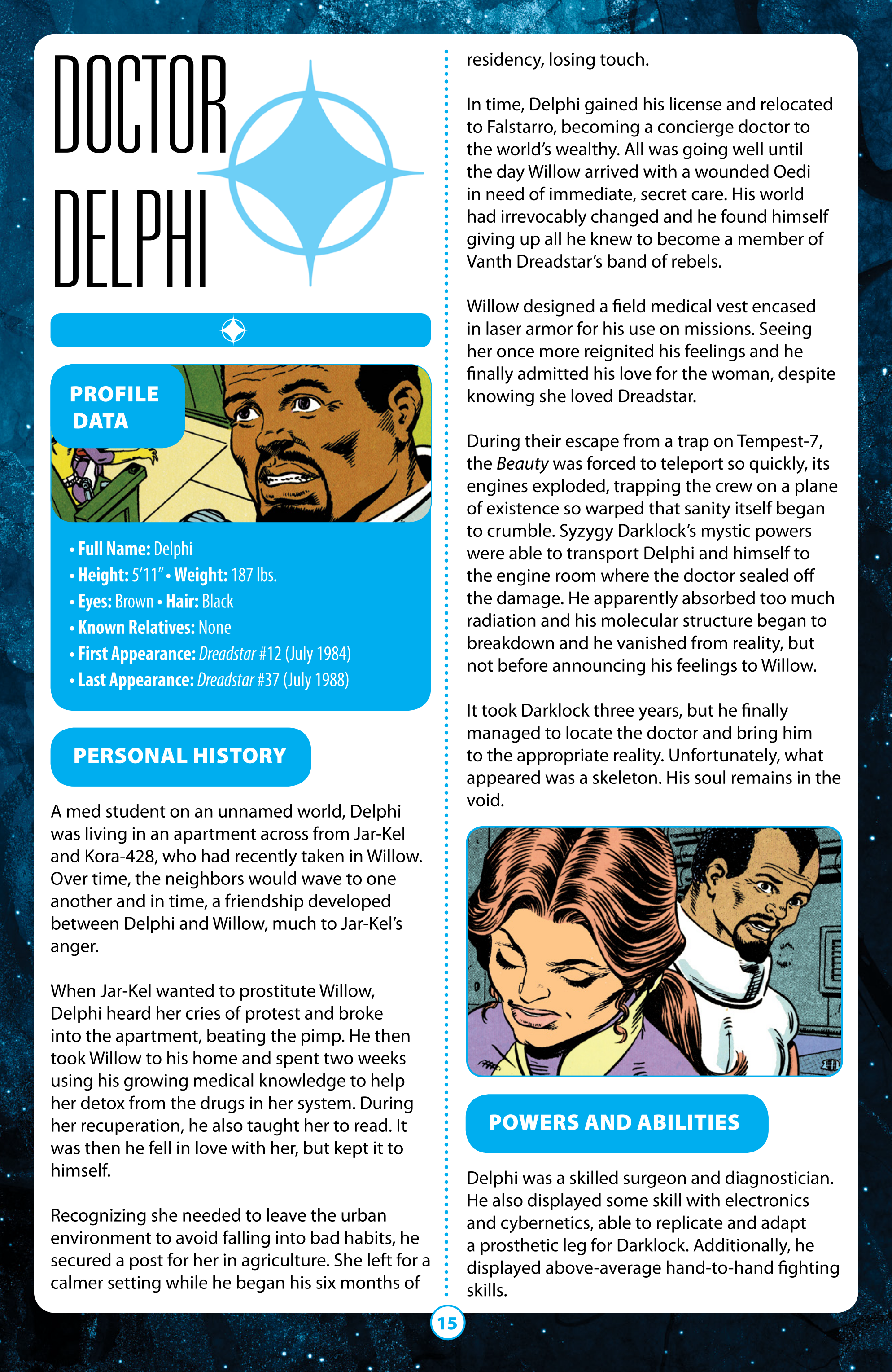 Dreadstar Guidebook (2021): Chapter 1 - Page 15