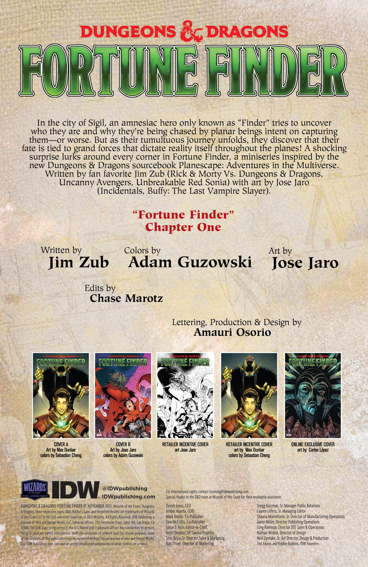 Dungeons and Dragons: Fortune Finder (2023-): Chapter 1 - Page 2
