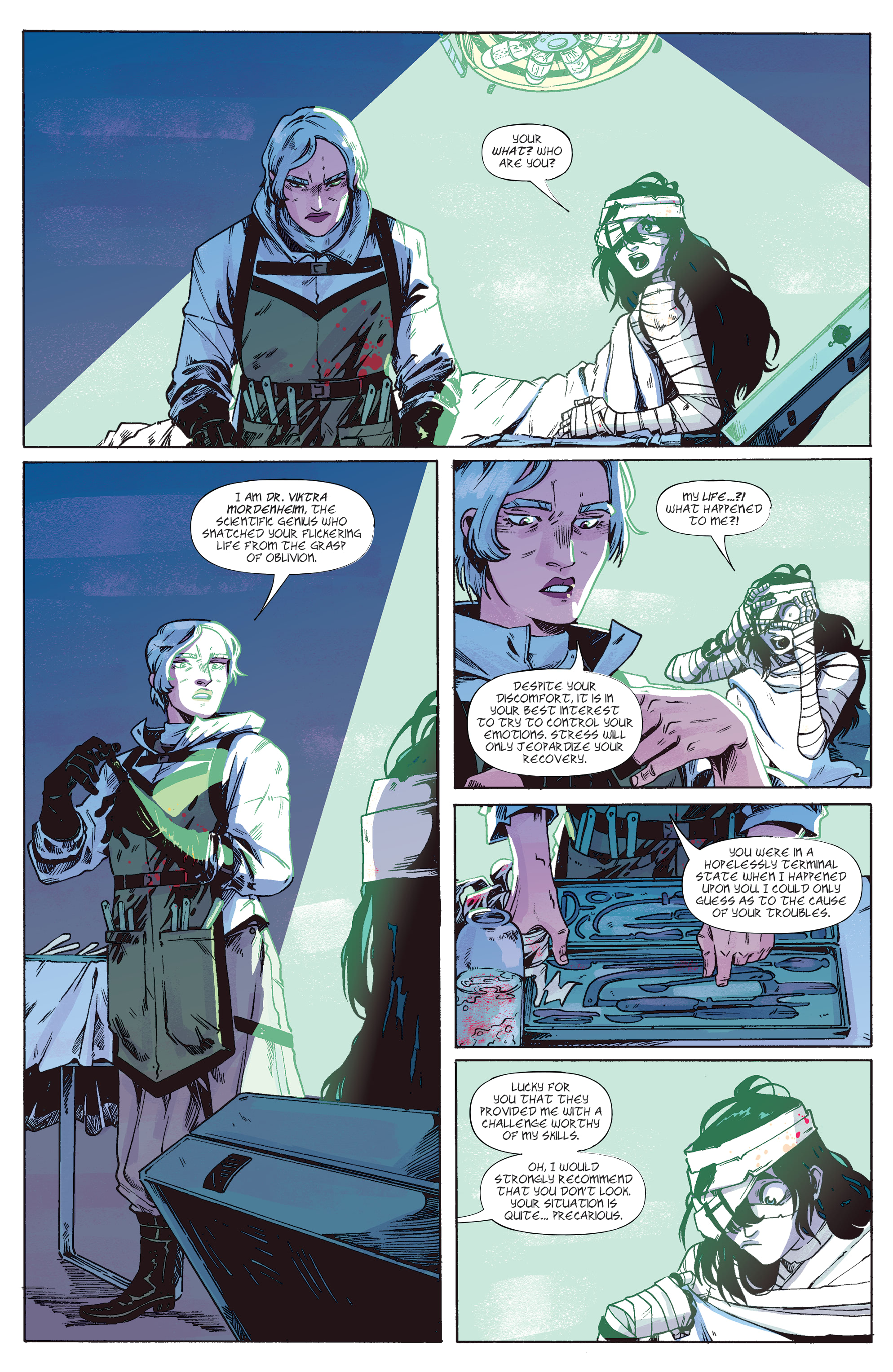 Dungeons and Dragons: Ravenloft - Orphan of Agony Isle (2022-): Chapter 1 - Page 5