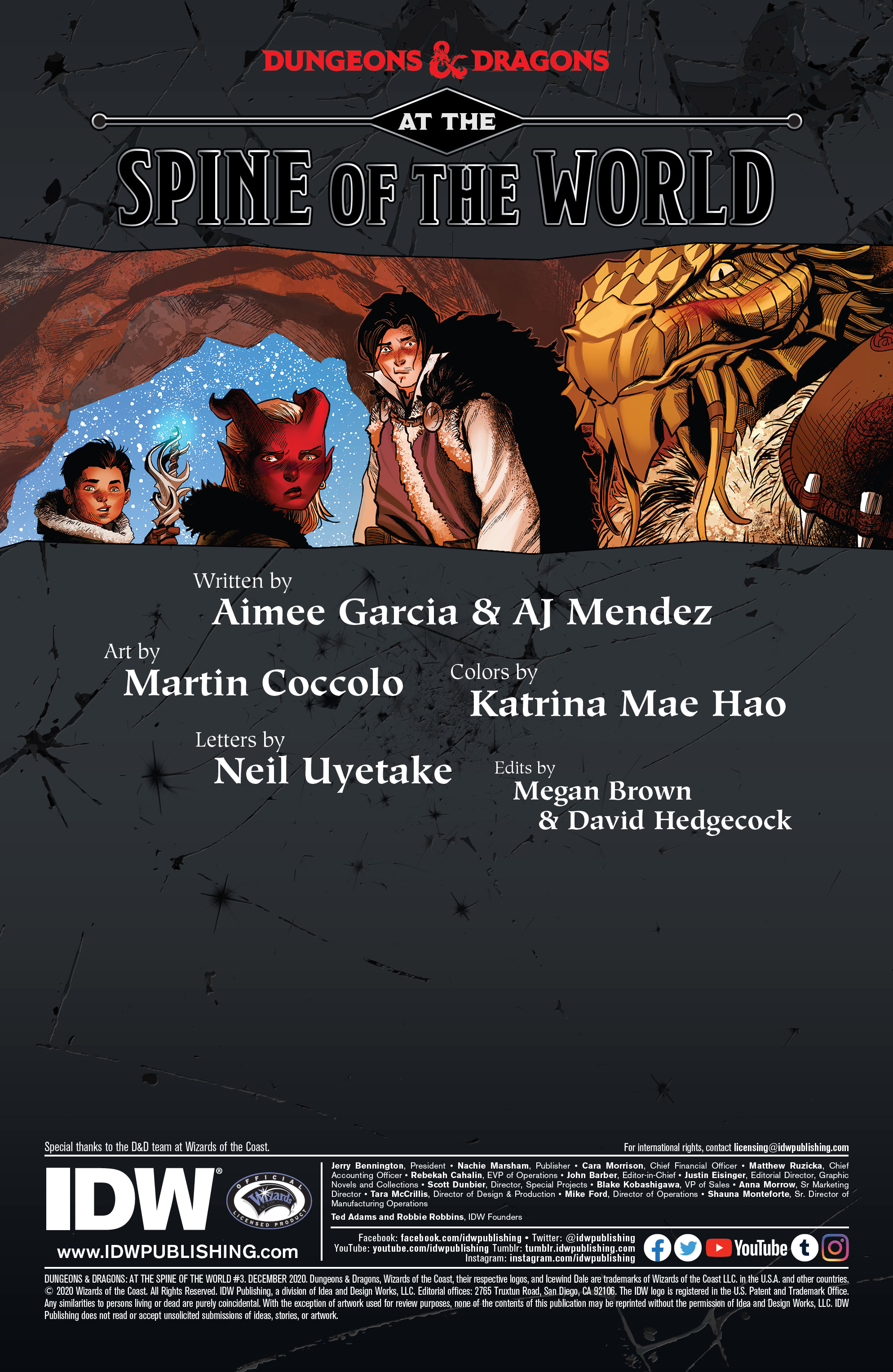 Dungeons & Dragons: At the Spine of the World (2020): Chapter 3 - Page 2