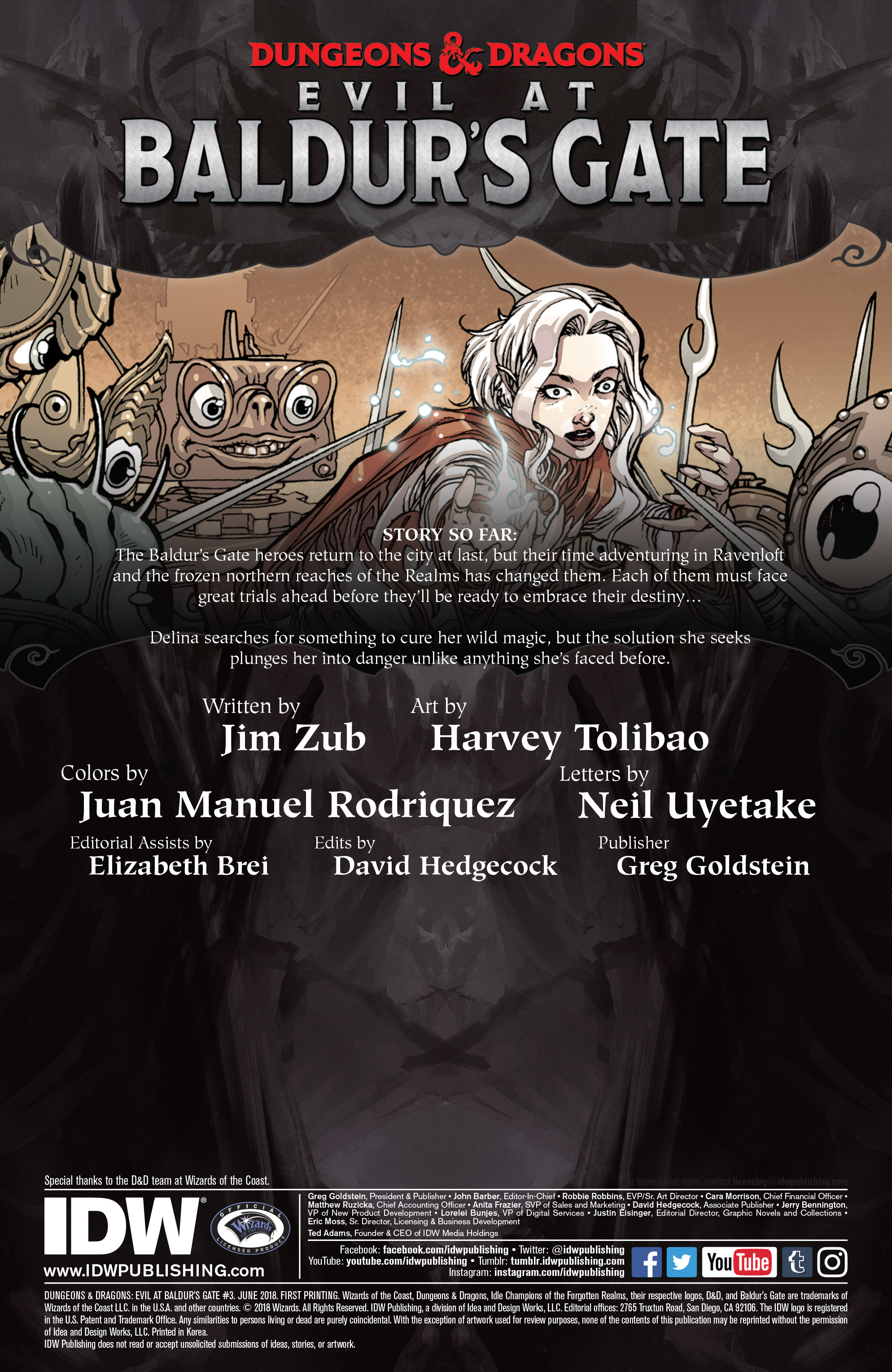 Dungeons & Dragons: Evil at Baldur's Gate (2018-): Chapter 3 - Page 2