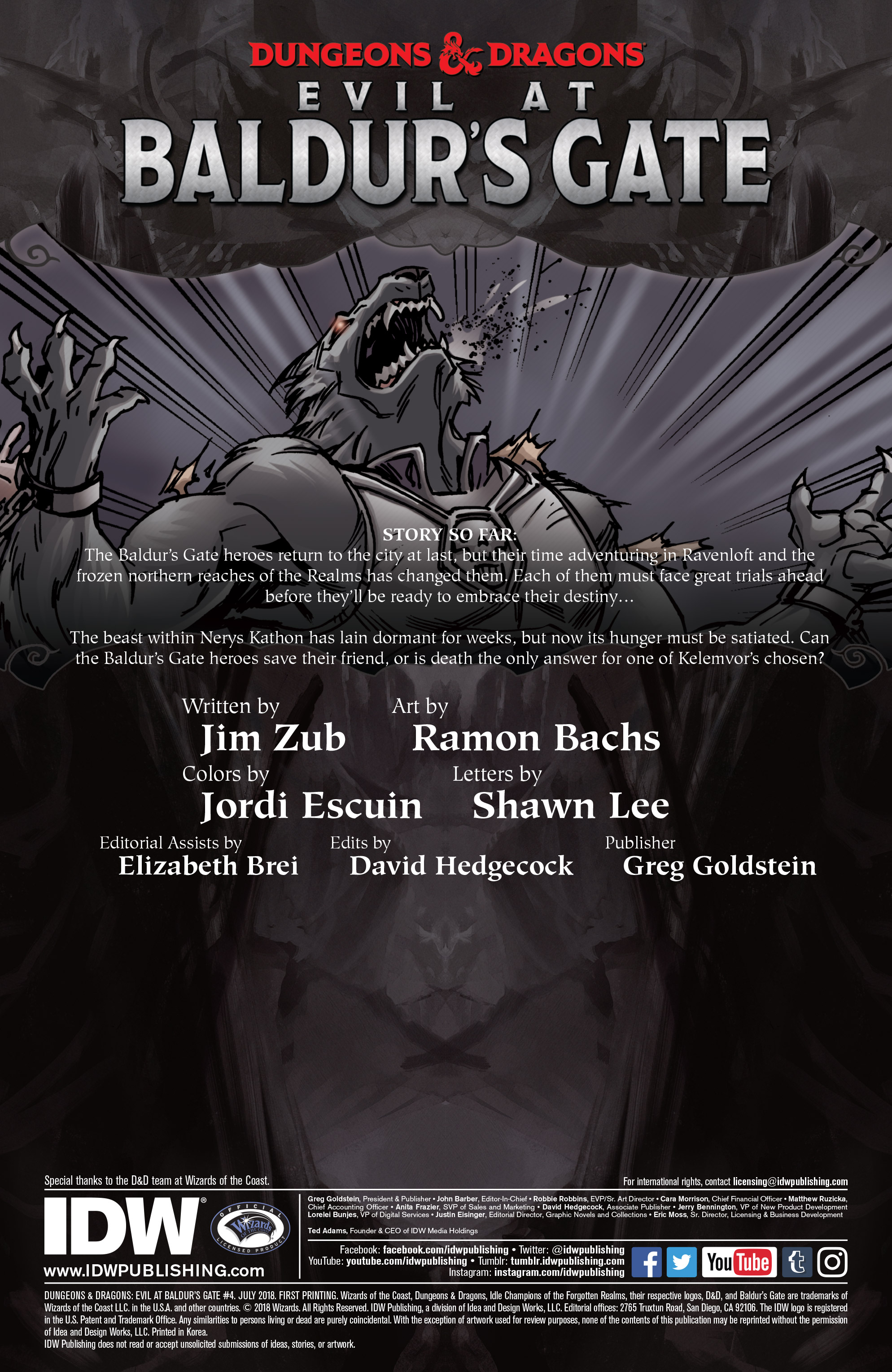 Dungeons & Dragons: Evil at Baldur's Gate (2018-): Chapter 4 - Page 2
