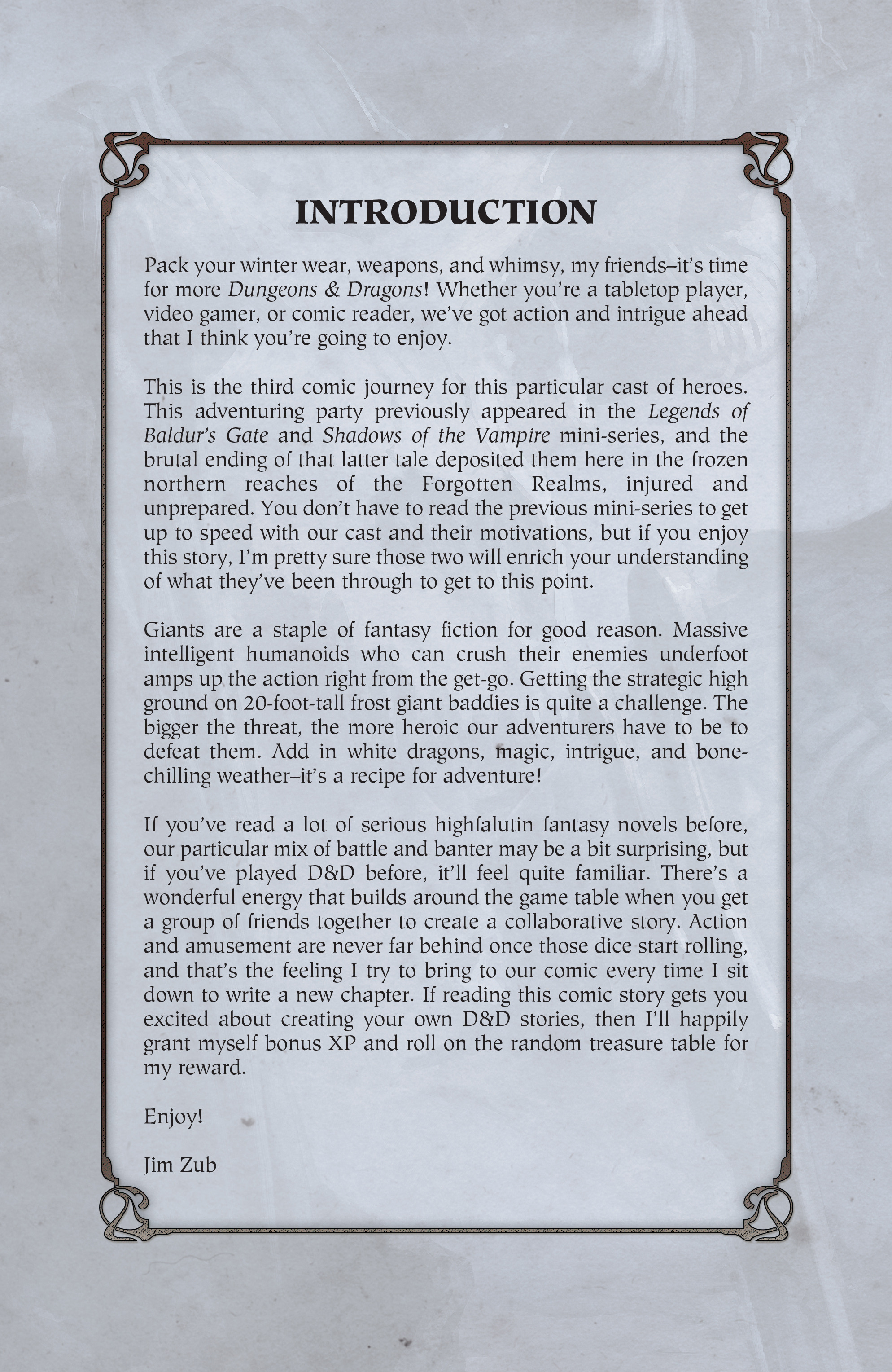 Dungeons & Dragons: Frost Giant's Fury (2017-): Chapter 1 - Page 3
