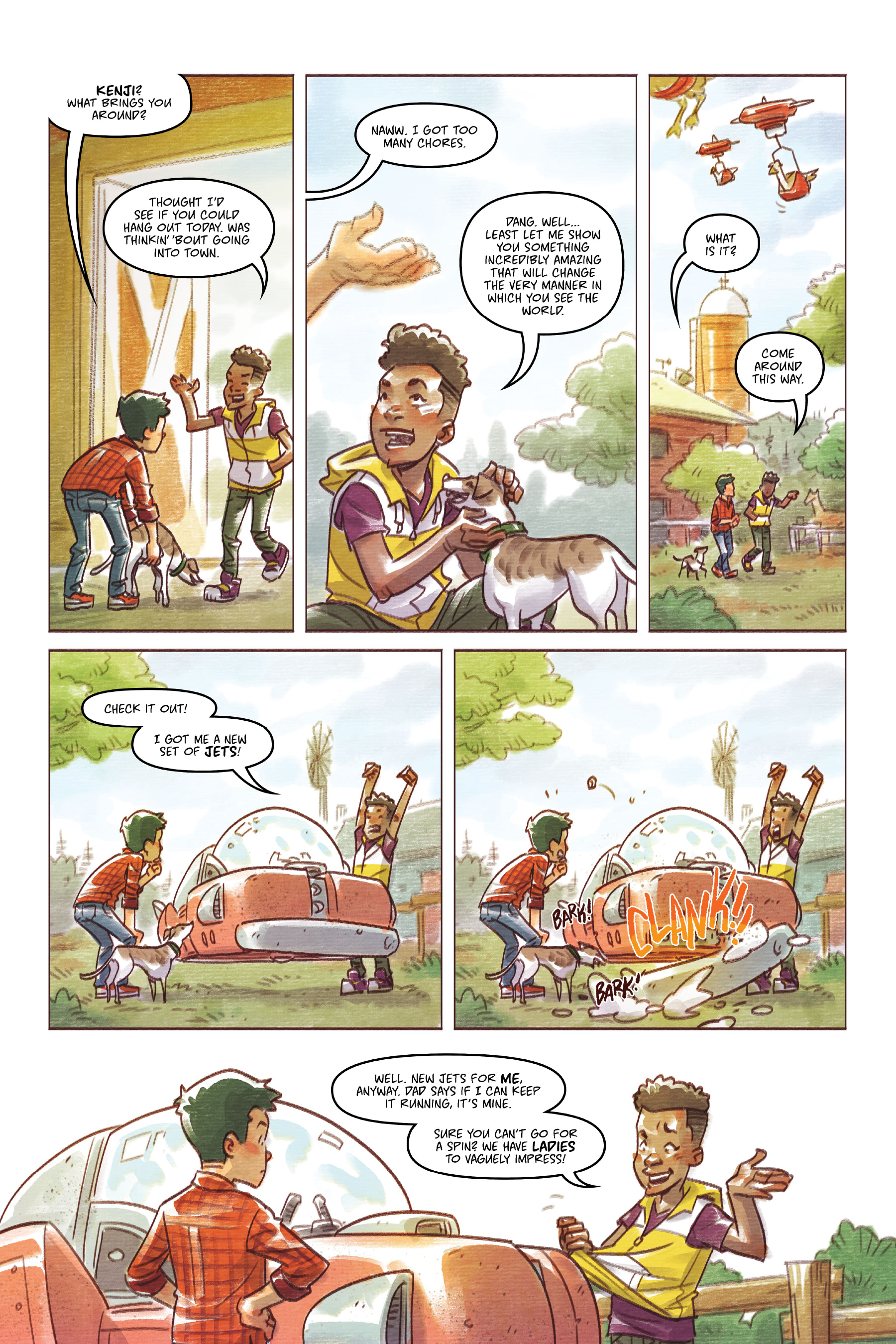 Earth Boy (2021): Chapter 1 - Page 6