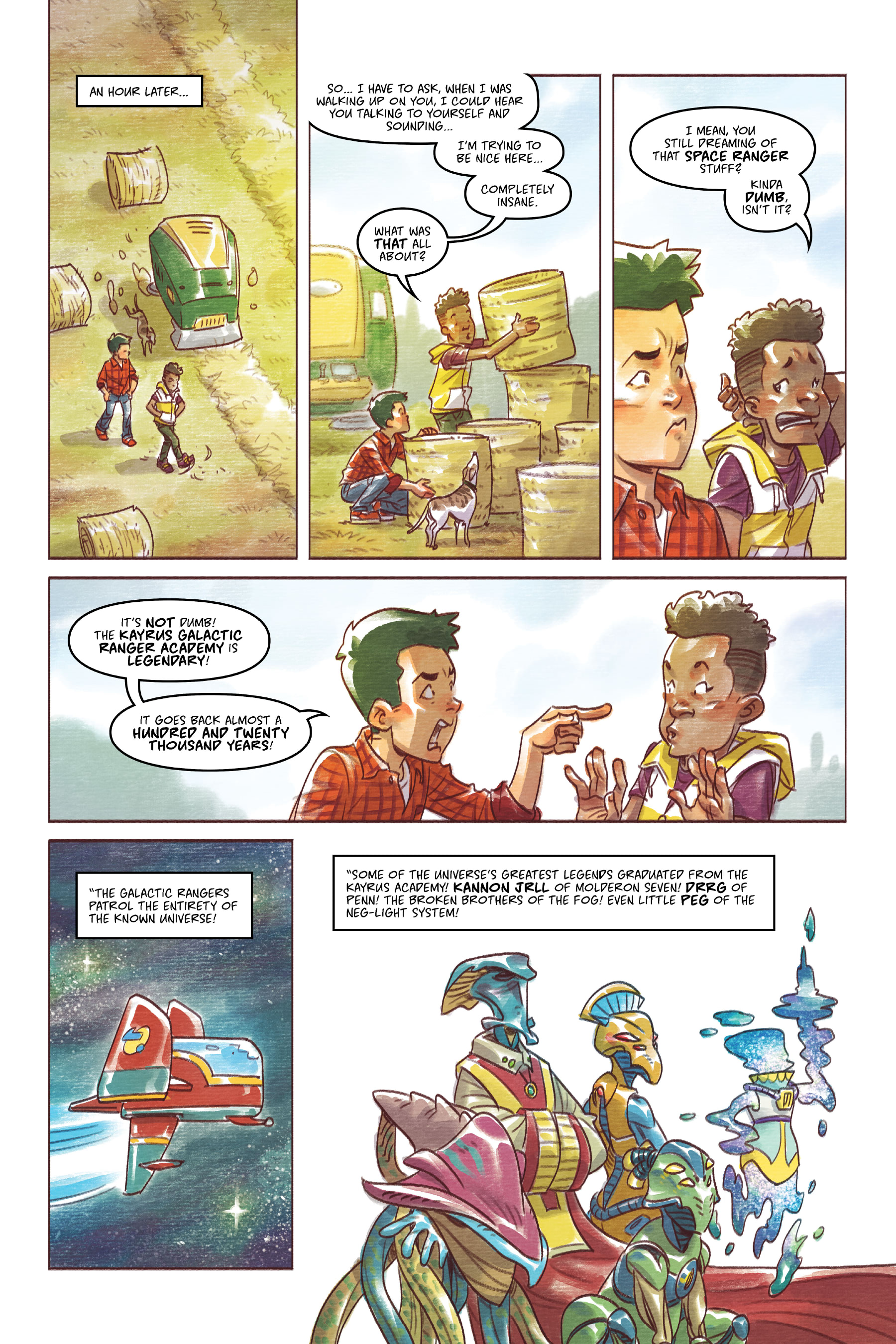 Earth Boy (2021): Chapter 1 - Page 8