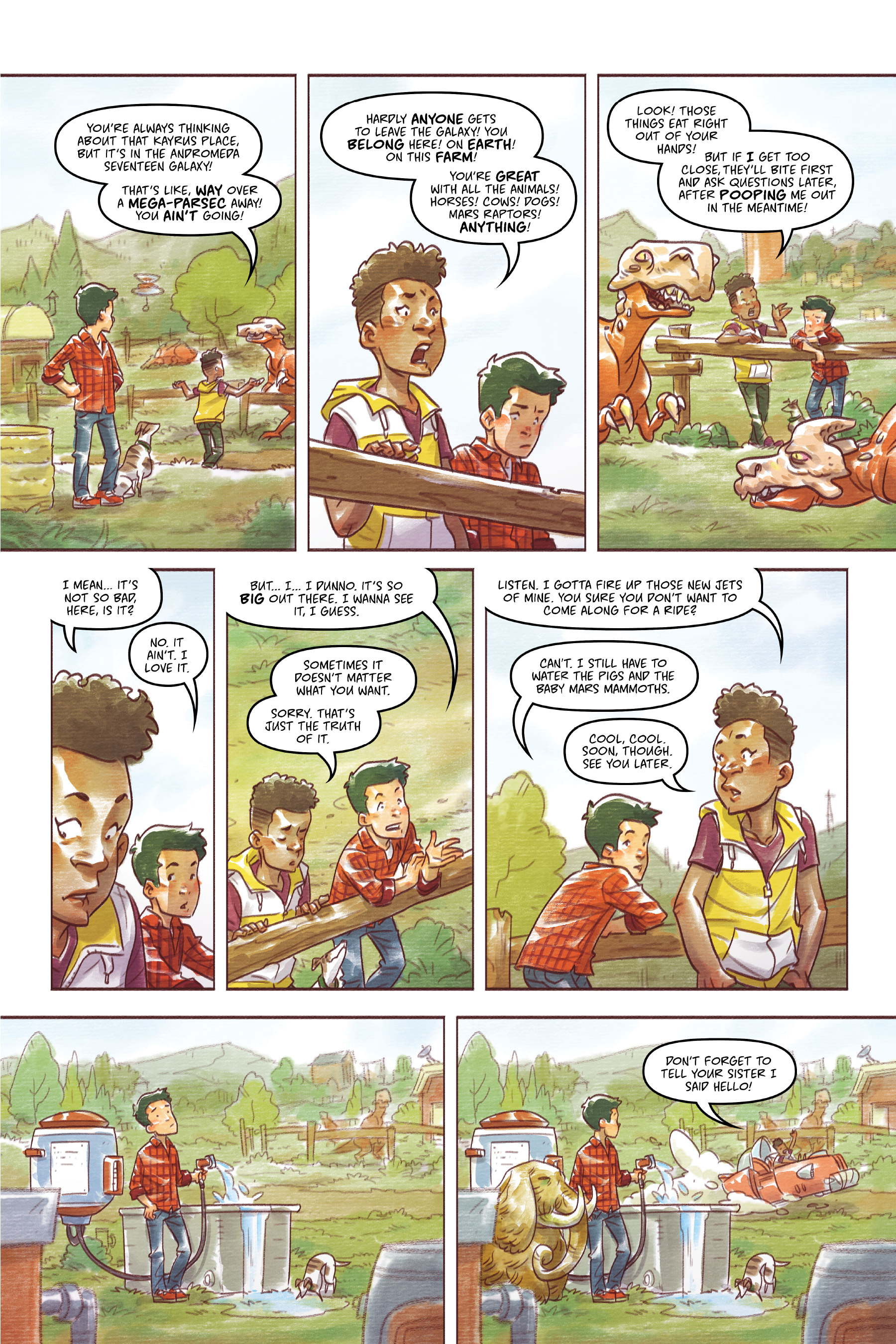 Earth Boy (2021): Chapter 1 - Page 11