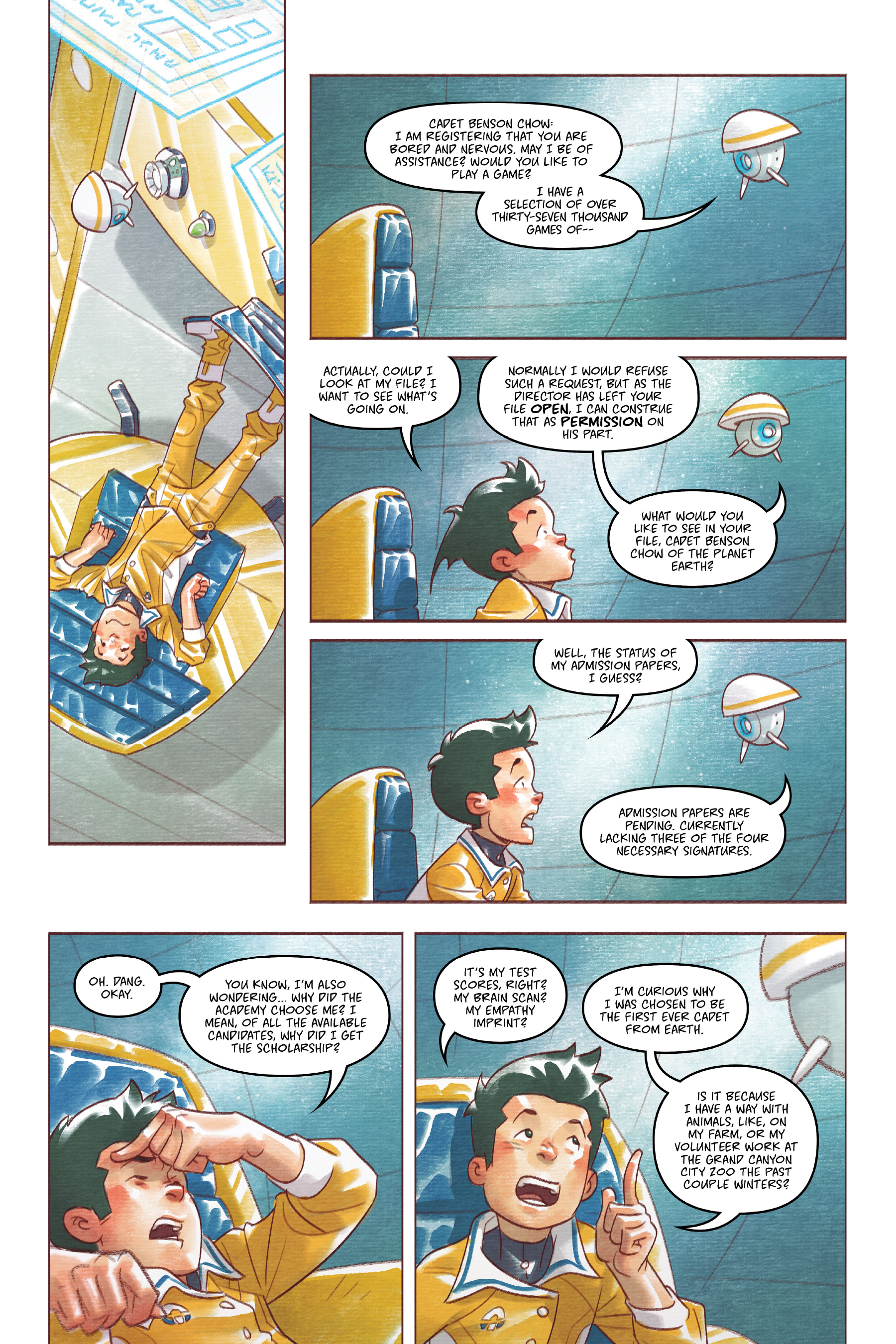 Earth Boy (2021): Chapter 1 - Page 40
