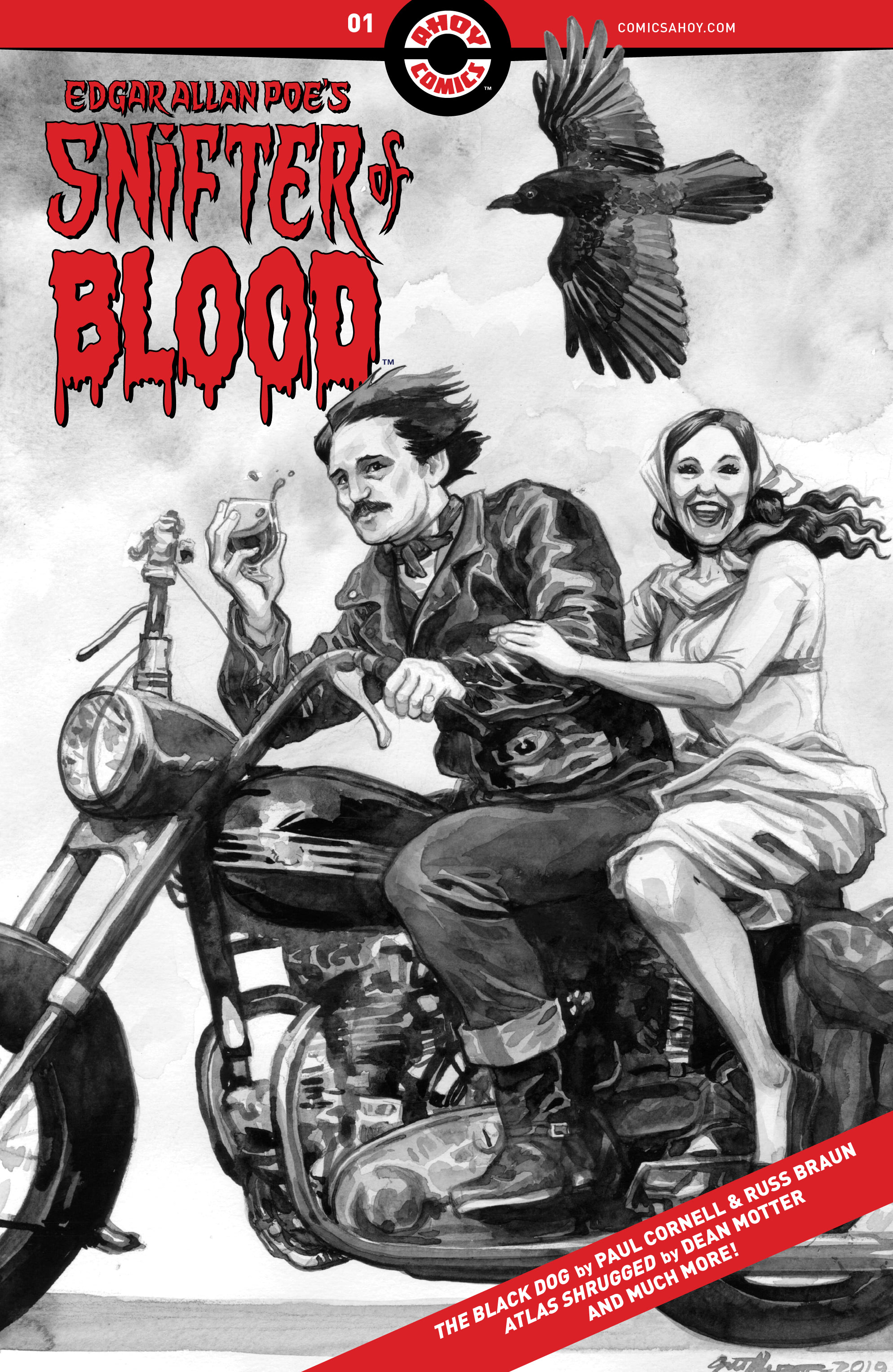 Edgar Allan Poe's Snifter Of Blood (2020-): Chapter 1 - Page 1
